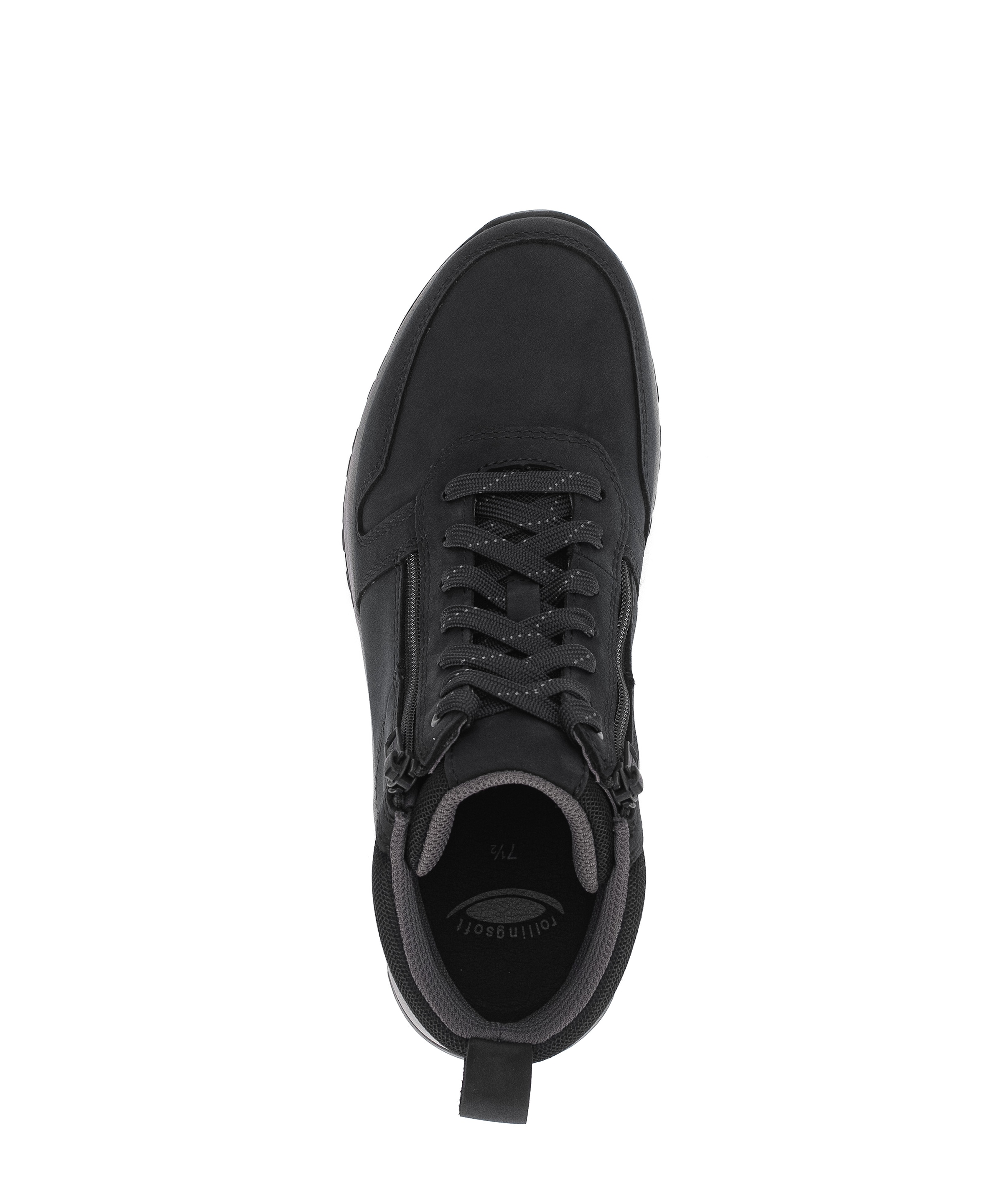 rollingsoft Schnürboots  High Top-Sneaker, mit Label, Bequemweite G (= weit)