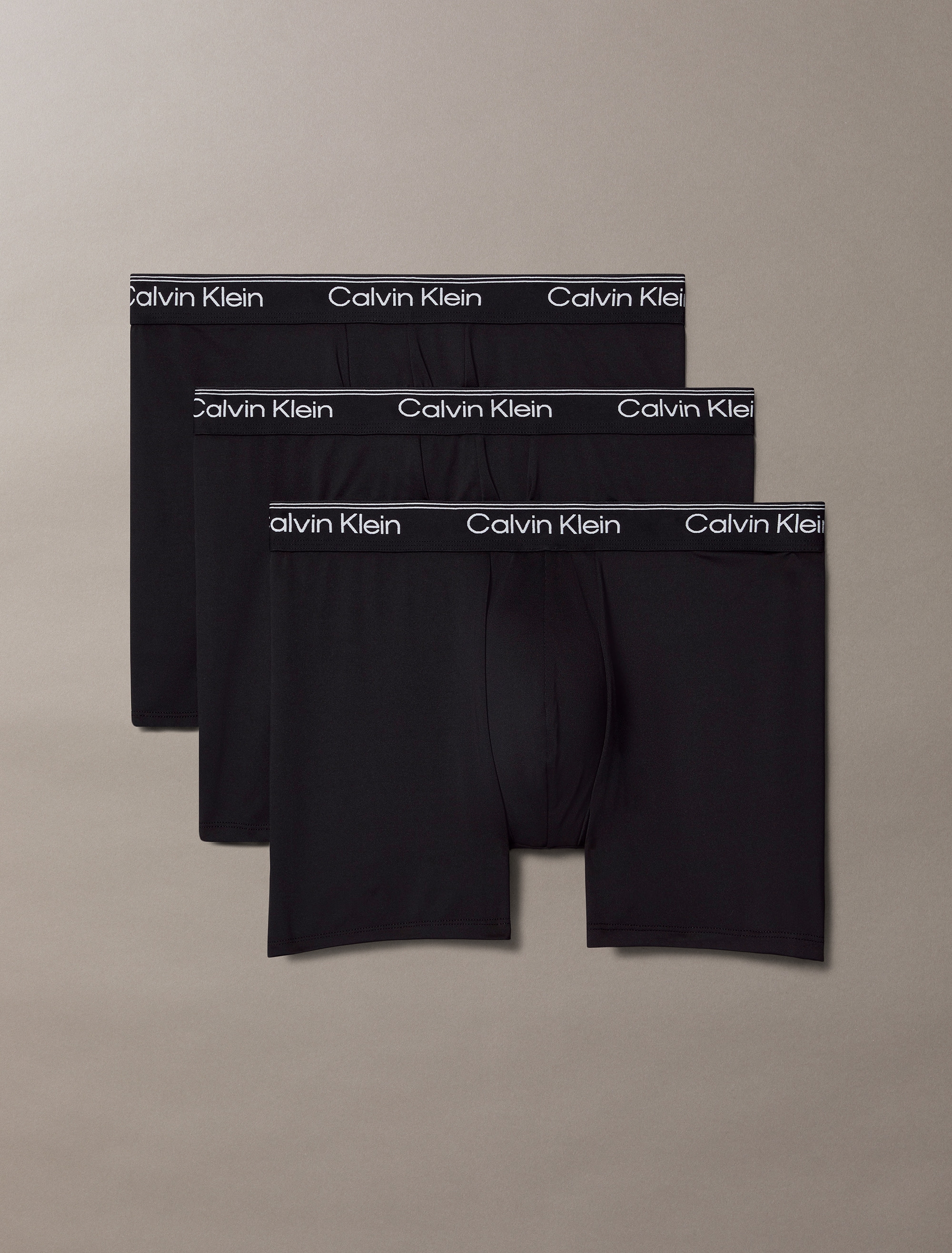 Calvin Klein Underwear Boxer »BOXER BRIEF 3PK« Packung, 3er-Pack,  mit längerem Bein & Logo-Elastikbund