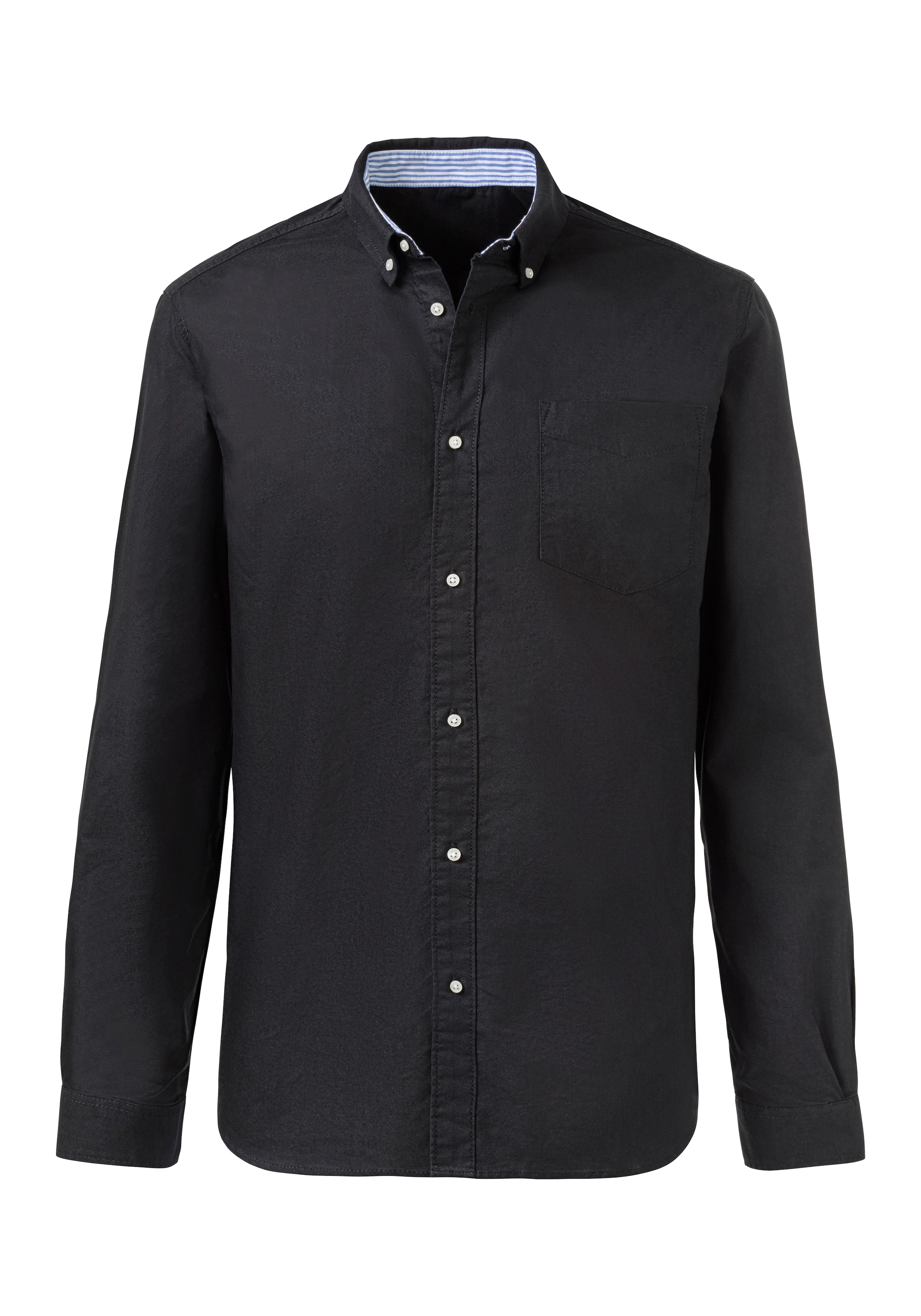 H.I.S Langarmhemd »regular-fit«, mit Button-down-Kragen, reine Baumwolle