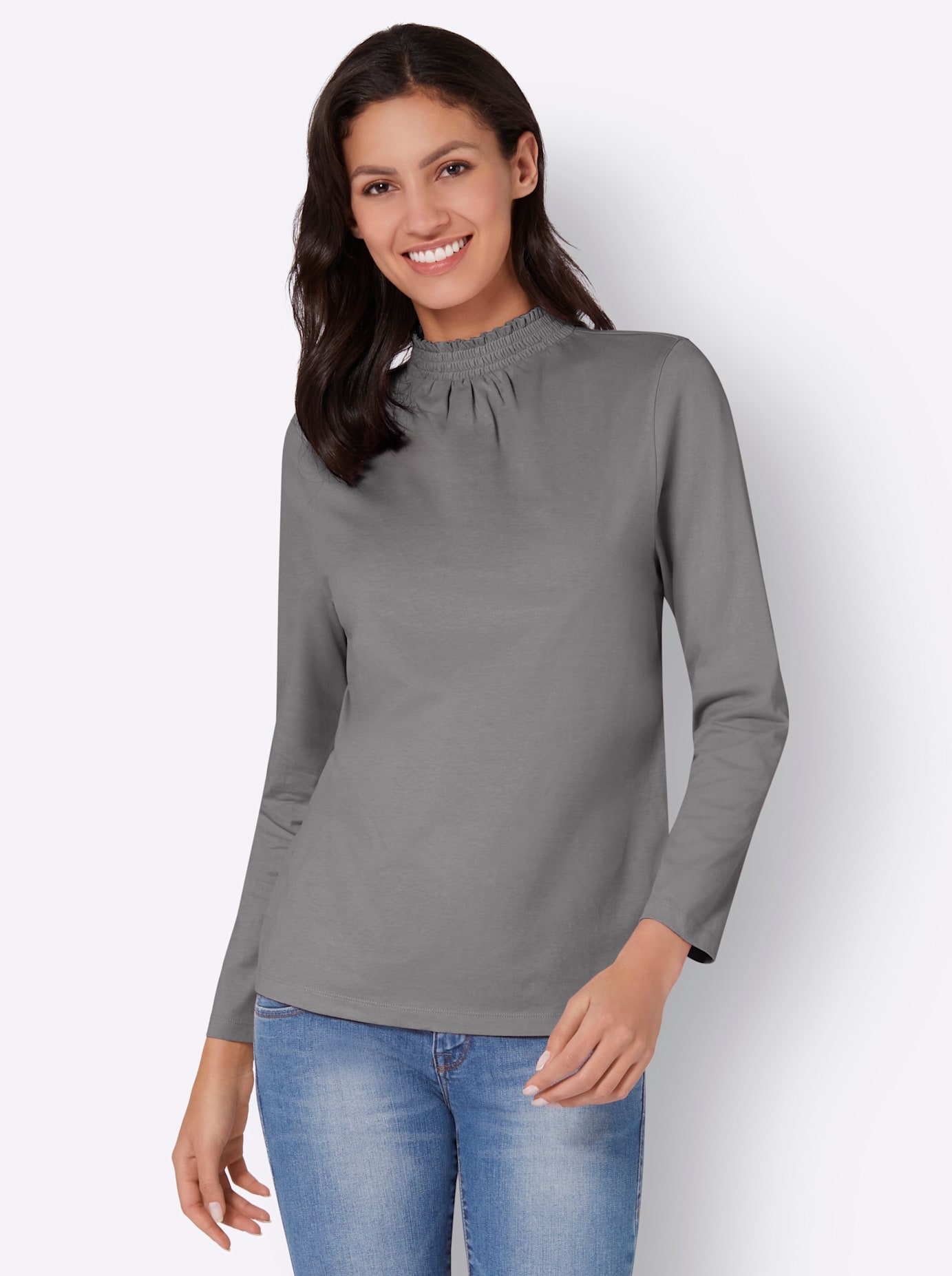 Classic Basics Stehkragenshirt »Stehkragen-Shirt« 1 Stk.