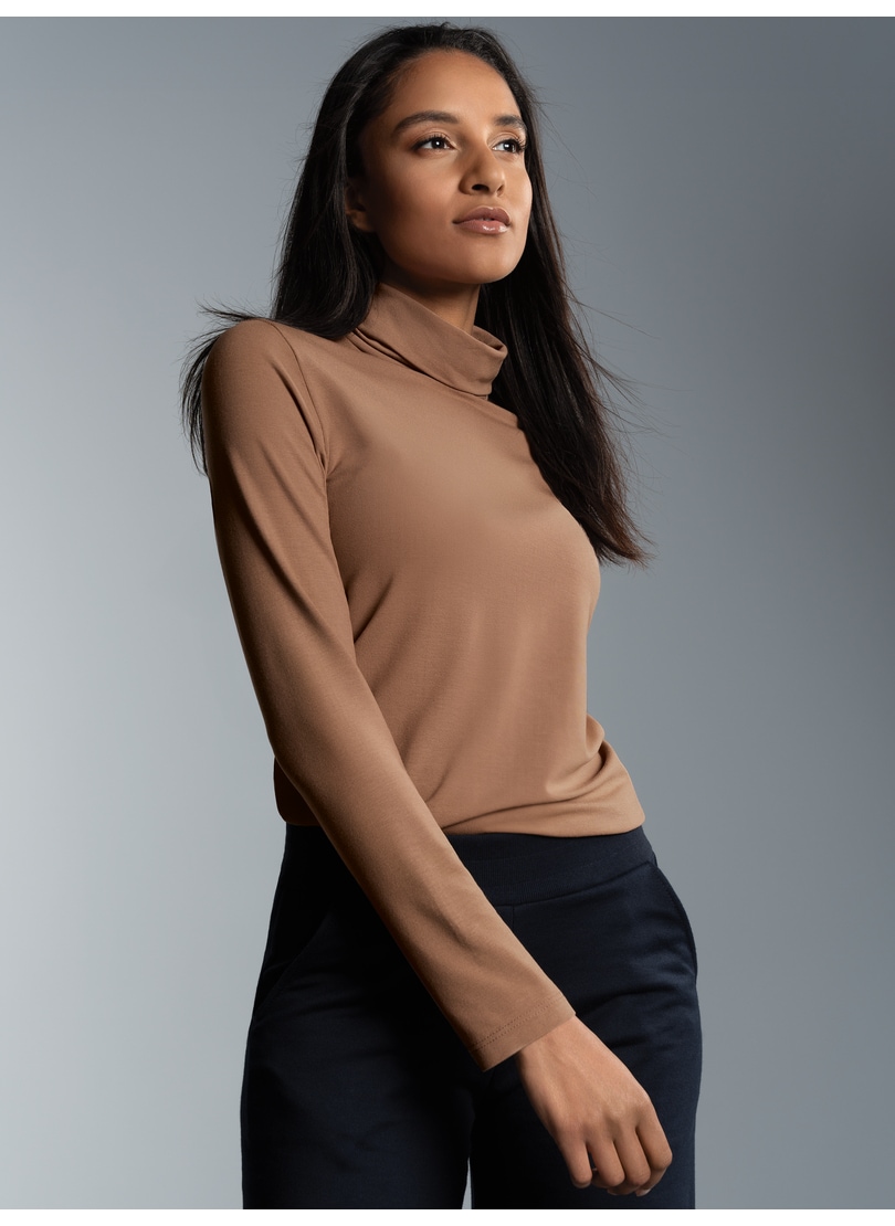 Trigema Rollkragenshirt »TRIGEMA Rollkragen-Shirt aus elastischer Viskose«, (1 tlg.)