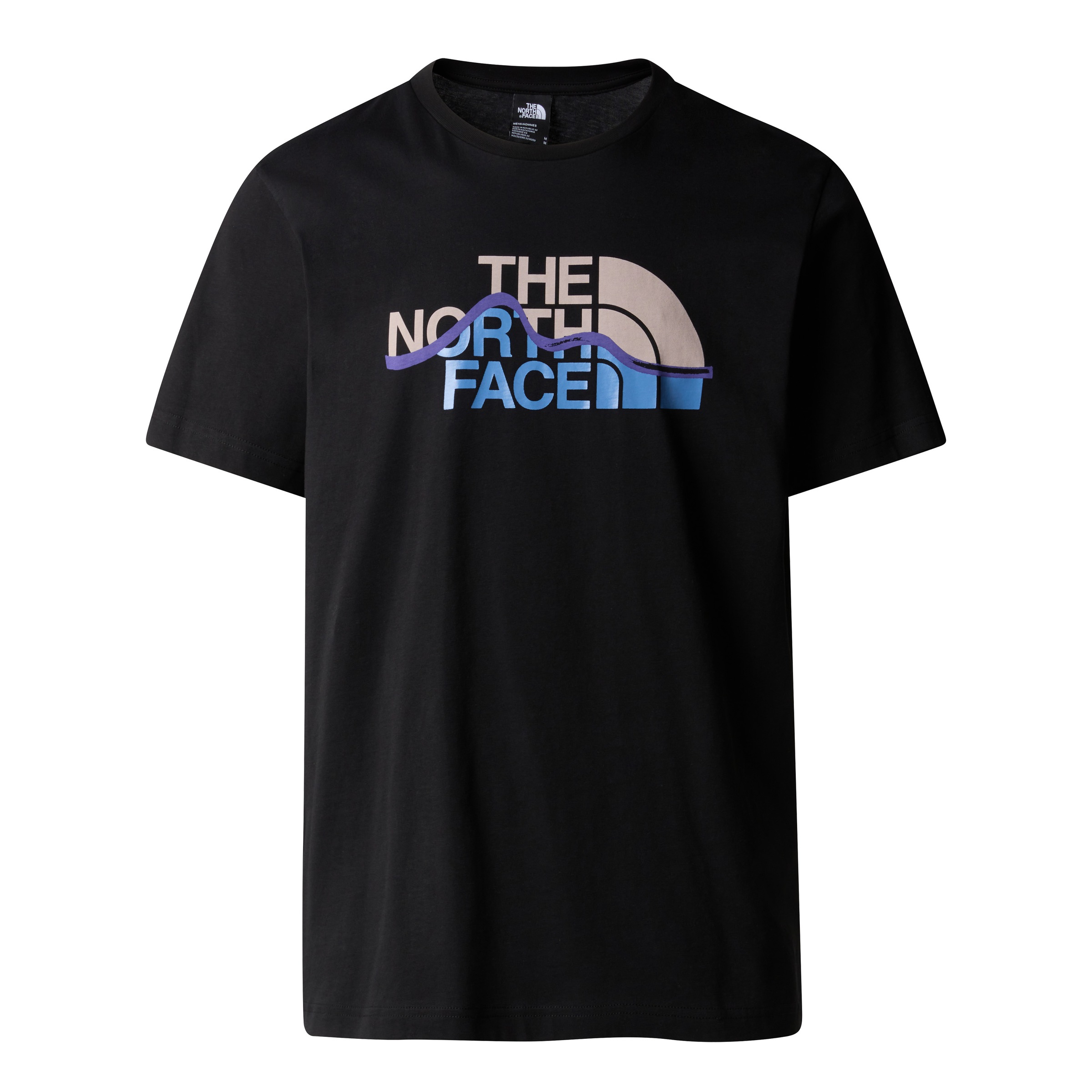 The North Face T-Shirt »M SS MOUNTAIN LINE TEE«, (1 tlg.)