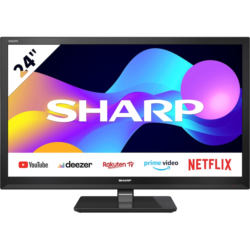 Sharp LED-Fernseher »1T-C24EEx«, 60 cm/24 Zoll, HD-ready, Smart-TV