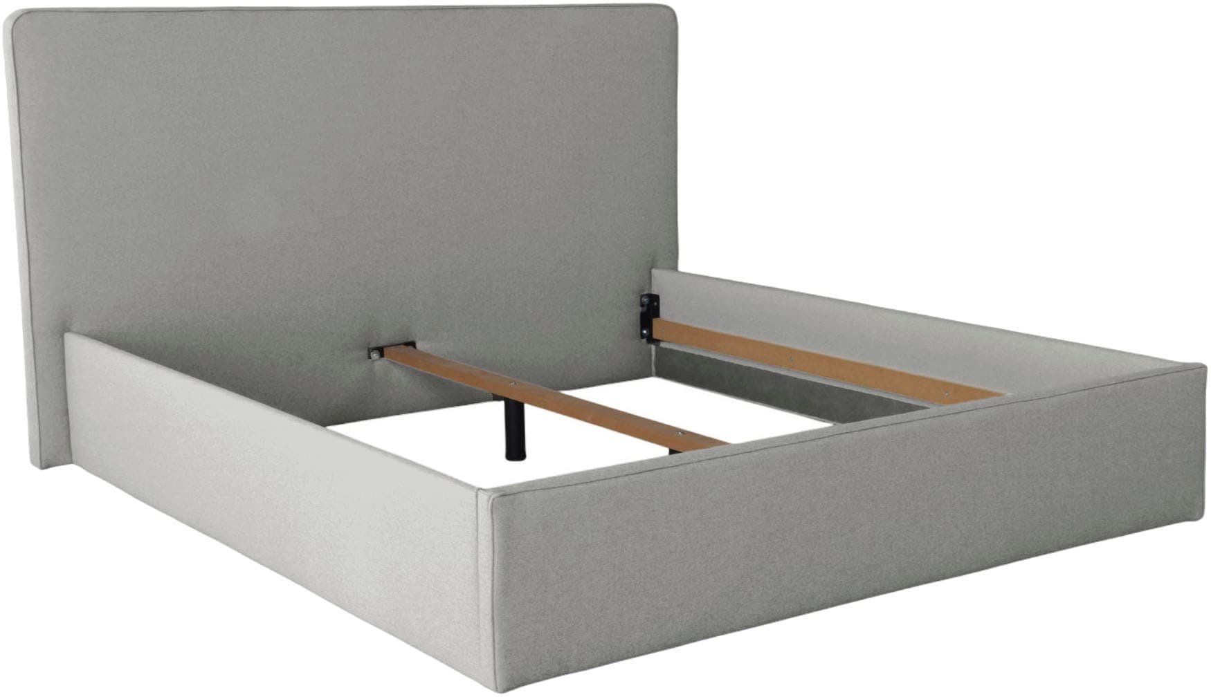 COLLECTION AB Polsterbett »Romo erhältlich in der Breite 180x200cm« 3 Varianten: Rahmen, Lattenrost oder Komplett-Set mit King-Matratze