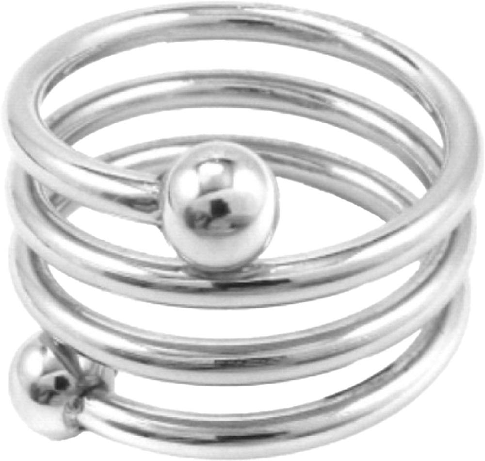 Firetti Schmuckset »Mulitpack Schmuck Geschenk Edelstahl Ring Paar Ohrstecker«, (Set, 3 tlg.)