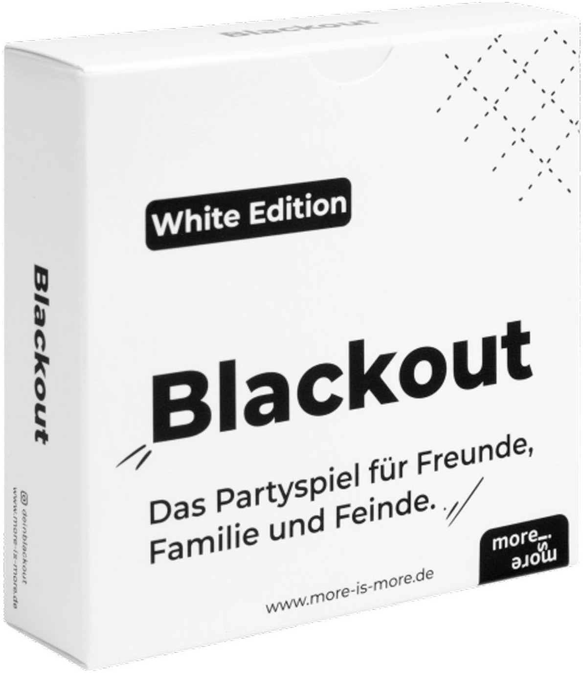 more is more Spiel »Blackout Weiße Edition«, Made in Europe