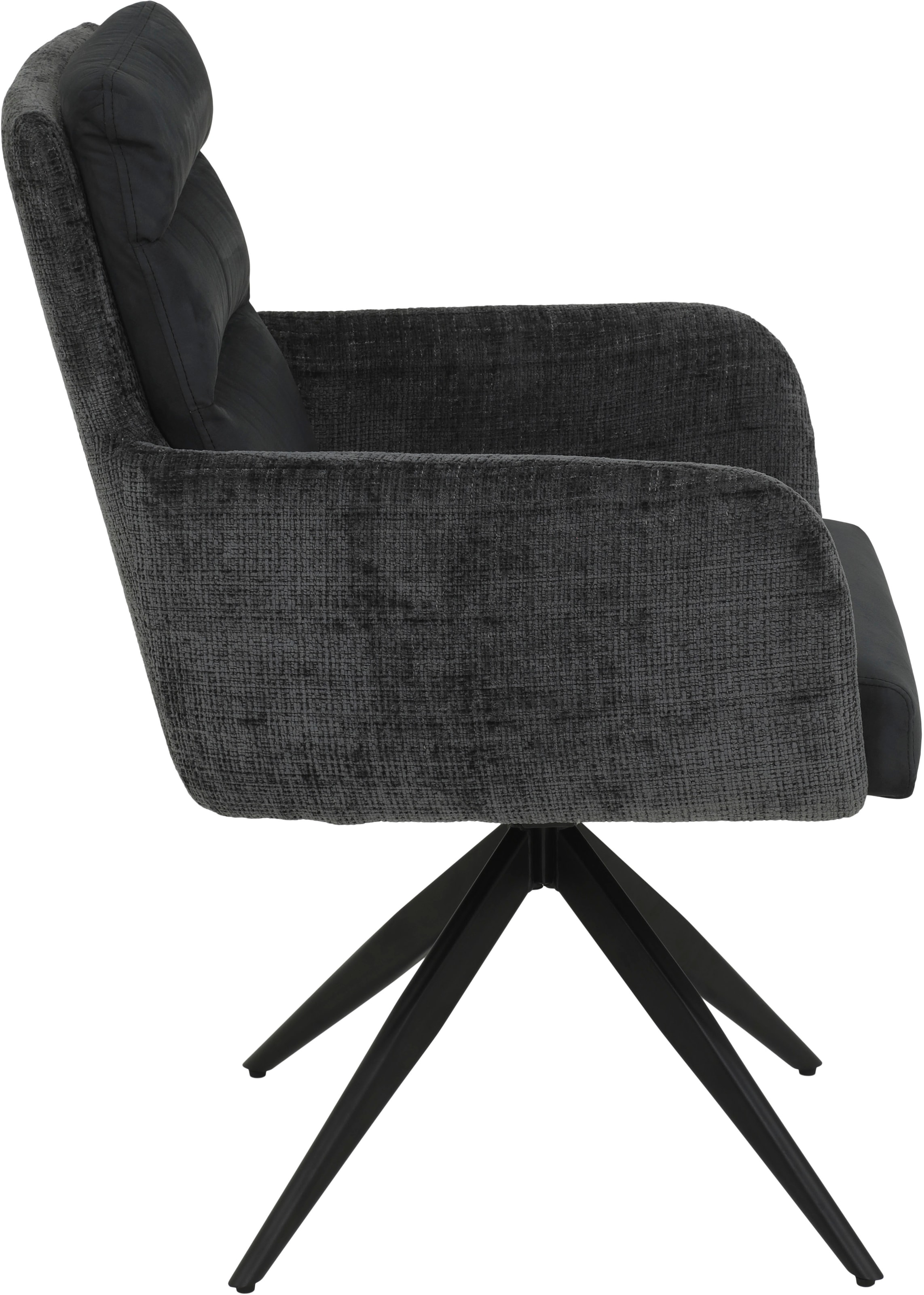 HELA Armlehnstuhl »LEANDRA mit Auto-Return« (Set) 2 Stk.Komfortsitz mit Federkern, Esszimmerstuhl drehbar