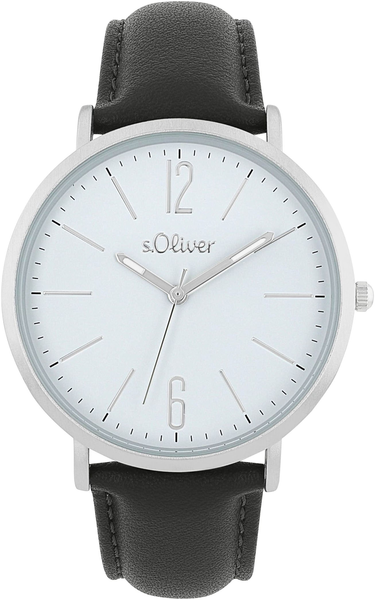 Armbanduhr Damenuhr Lederarmband S Oliver S Oliver Damenuhr