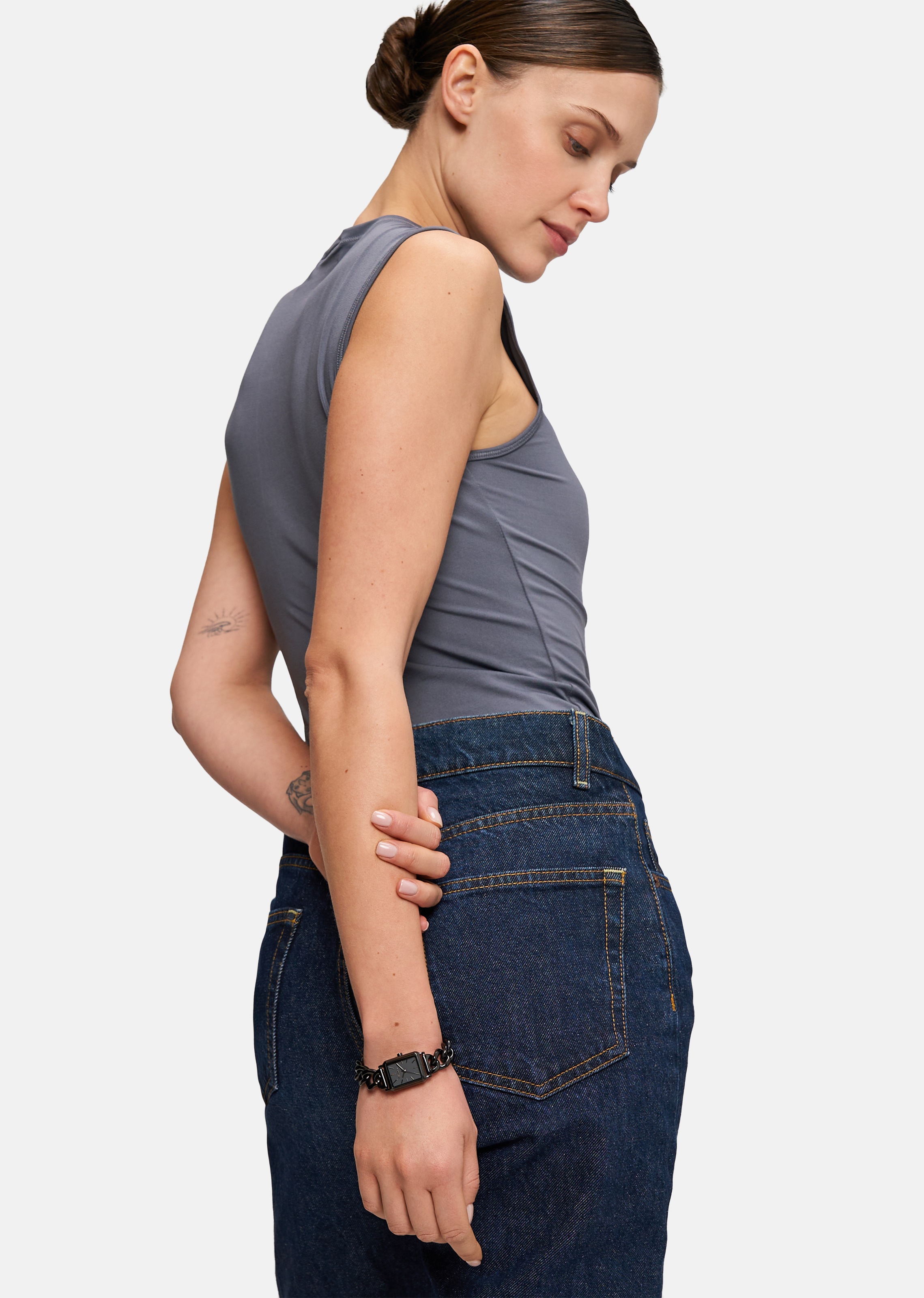 Tamaris Quarzuhr »Chain Watch« Armbanduhr, Damenuhr, Edelstahlarmband, analog