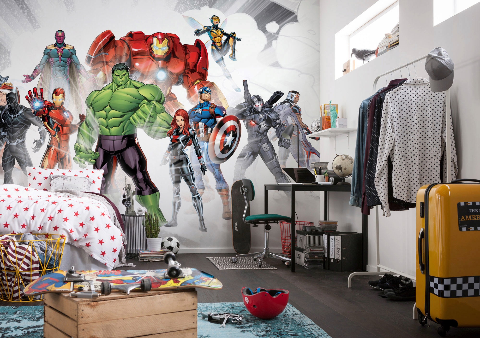 Komar Vliestapete »Avengers Unite«, 500x280 cm (Breite x Höhe) online  kaufen | mit 3 Jahren XXL Garantie