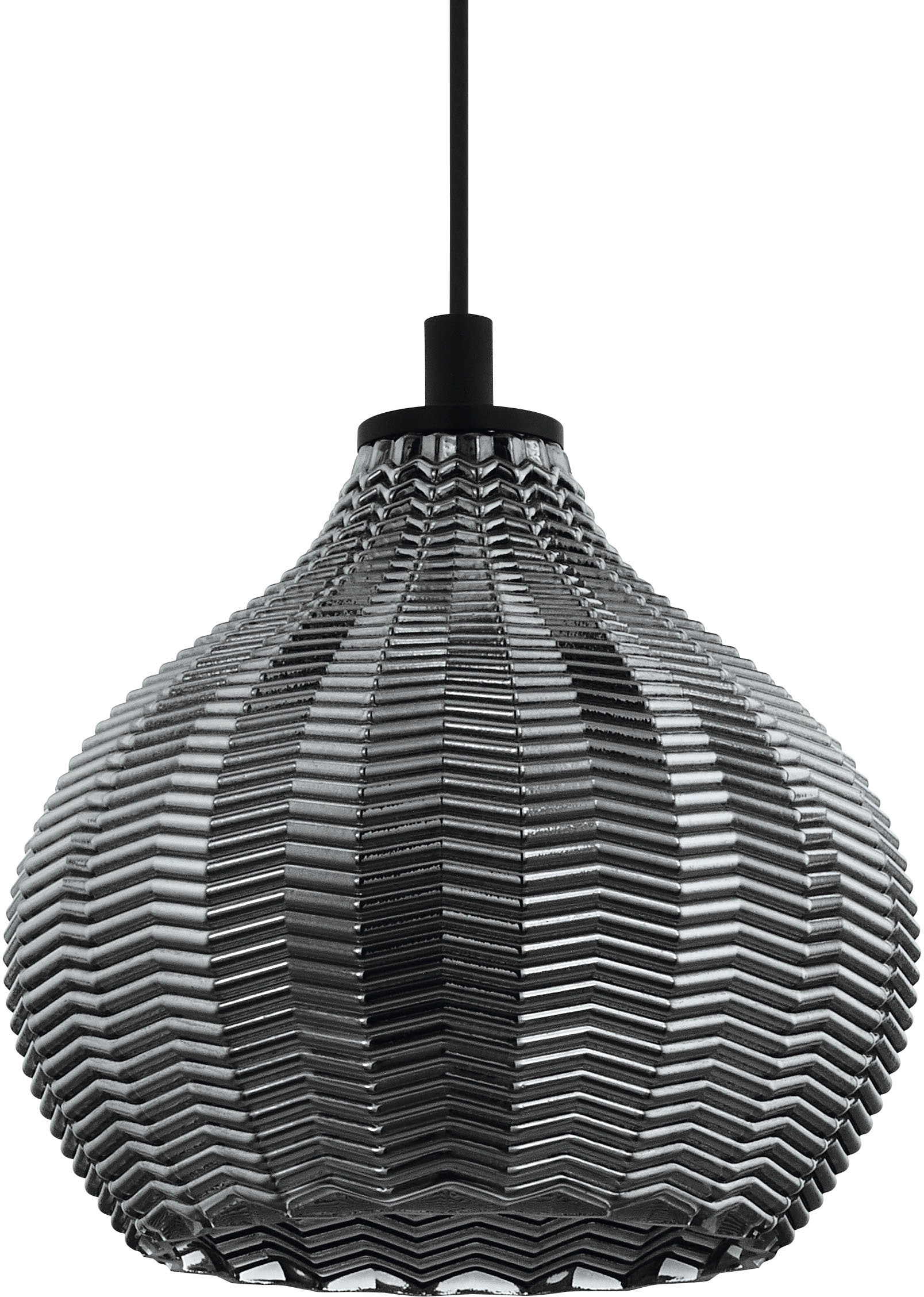 EGLO Hängeleuchte »TAMALLAT« E27 1 Stk. Hängeleuchte in schwarz aus Stahl  -  exkl. E27 - 40W