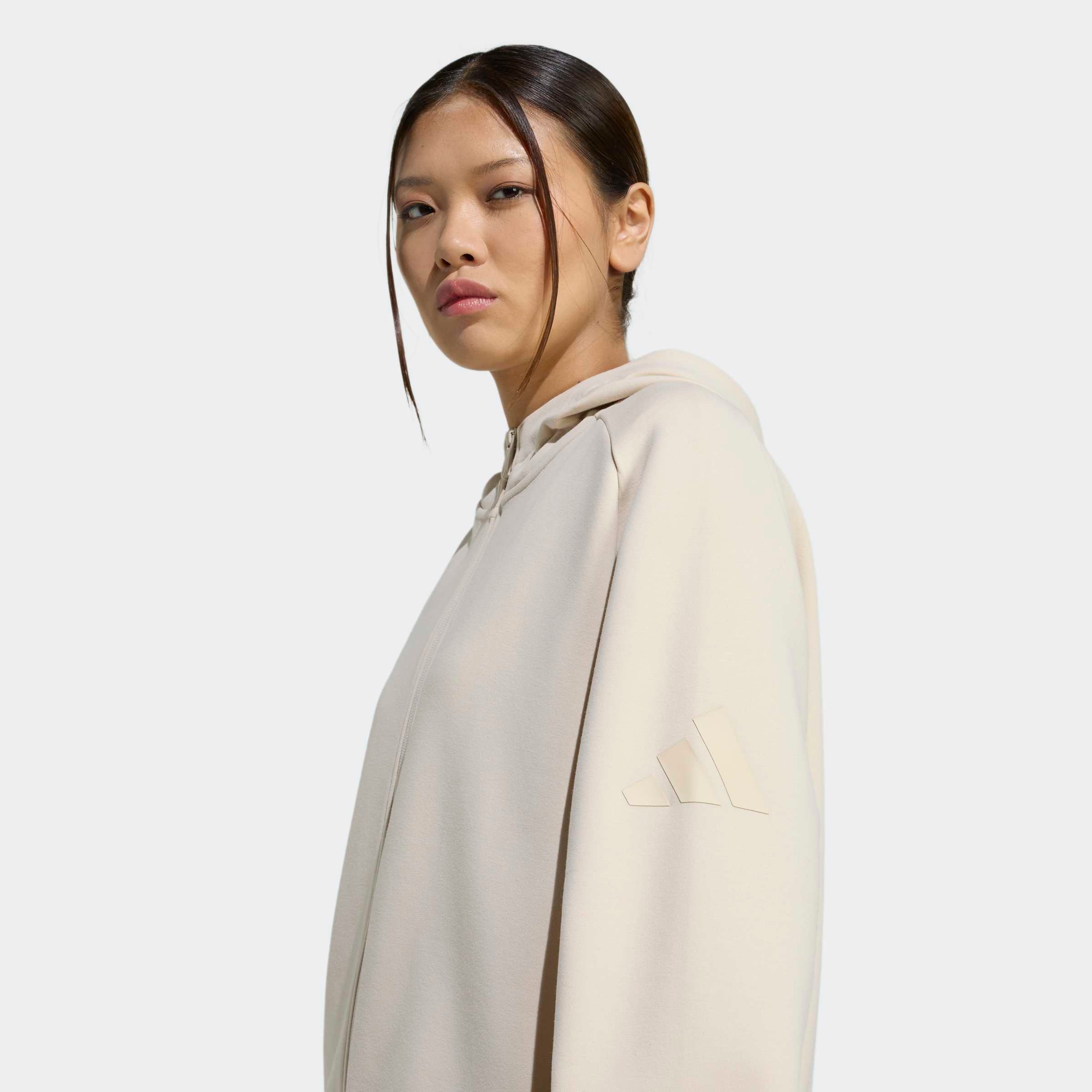 adidas Sportswear Kapuzensweatshirt »SOFT LUX, REISSVERSCHLUSS«
