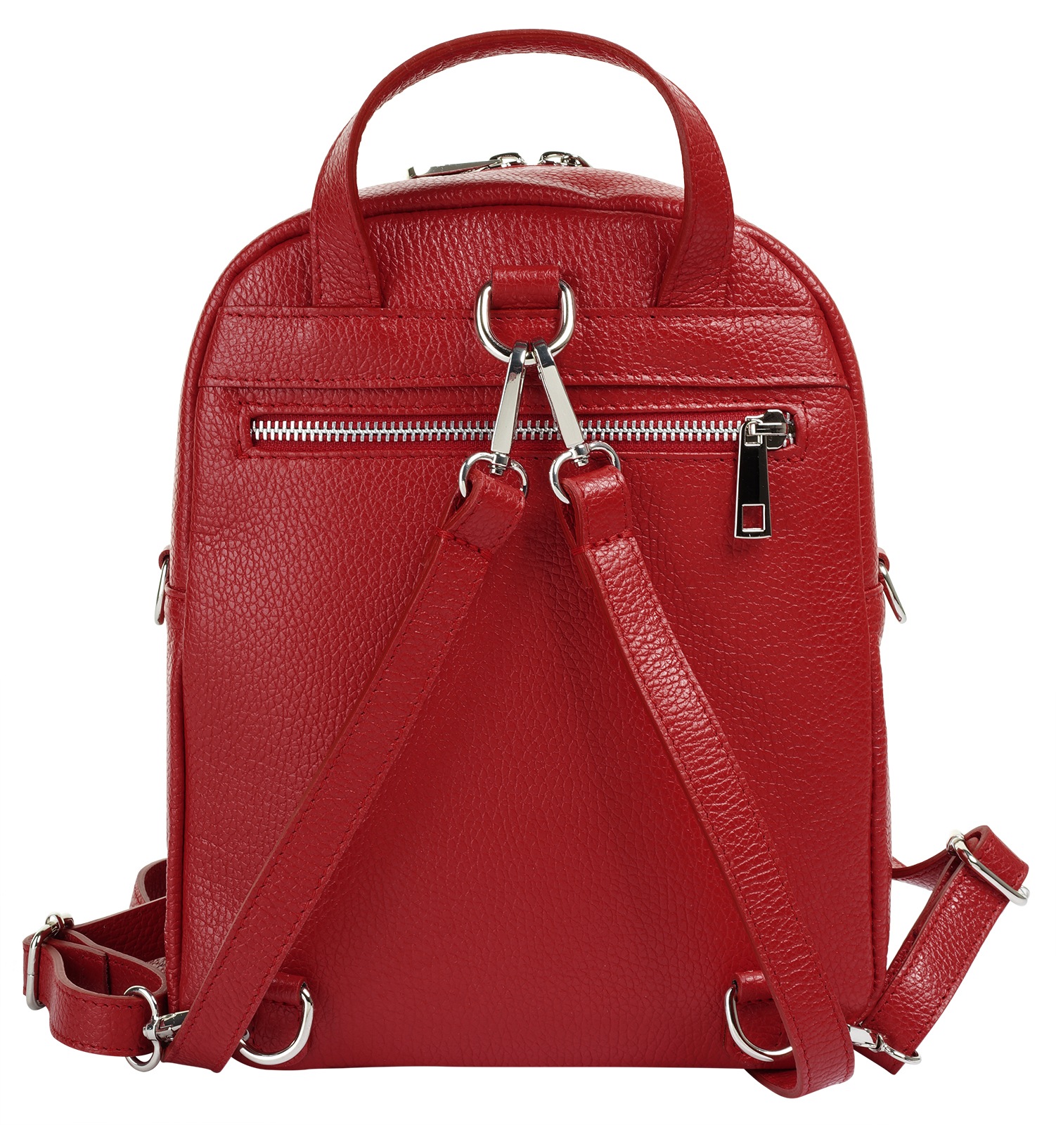 Cluty Cityrucksack, echt Leder, Made in Italy