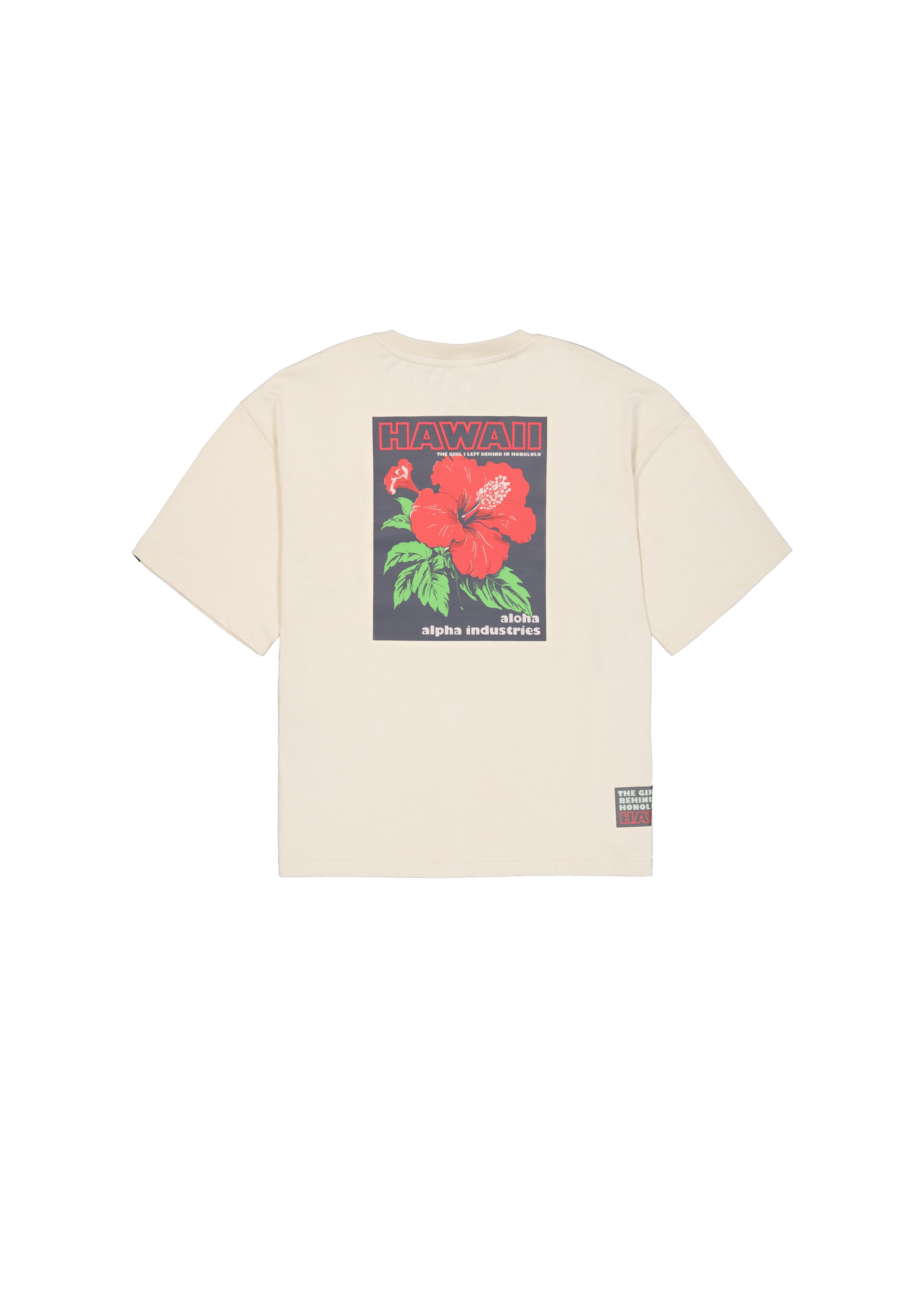 Alpha Industries T-Shirt »Aloha Flower Backprint T-Shirt«