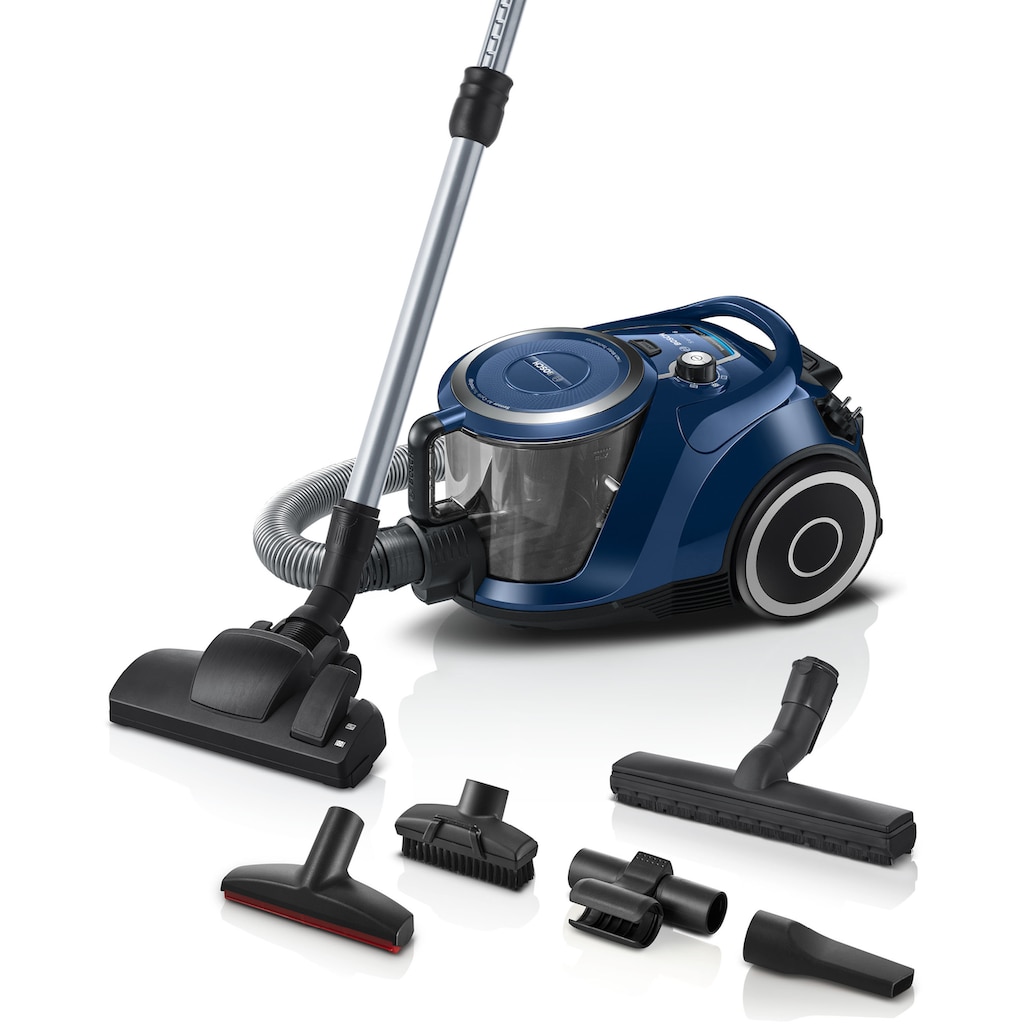 BOSCH Bodenstaubsauger »BGC41X36, Serie 6, 600 W, blau«, 700 W, beutellos