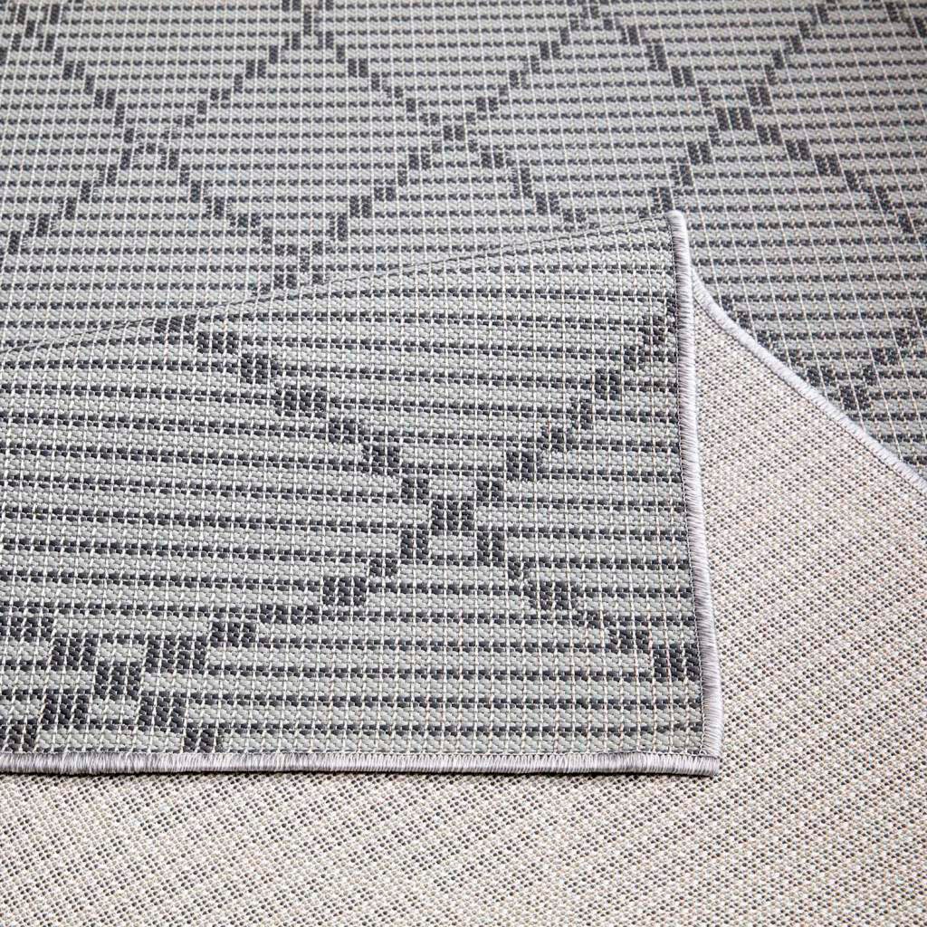 Carpet City Outdoorteppich »PALM3526«, rechteckig, 5 mm Höhe, Wetterfest & UV-beständig, für Balkon, Terrasse, Küche, flach gewebt