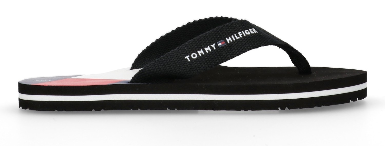 Tommy Hilfiger Zehentrenner, Slides, Sandale mit Zehensteg