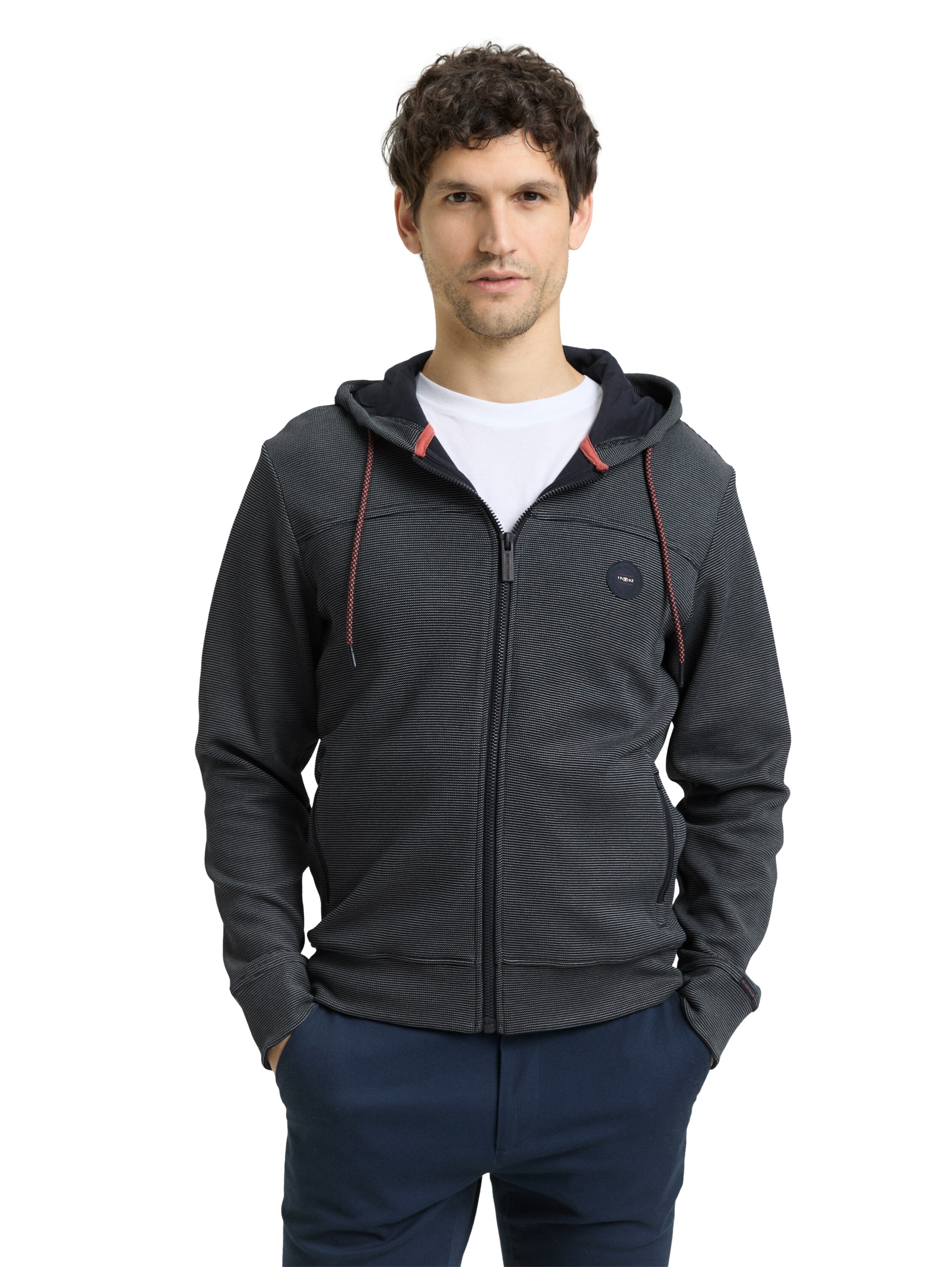 TOM TAILOR Sweatjacke mit Kapuze