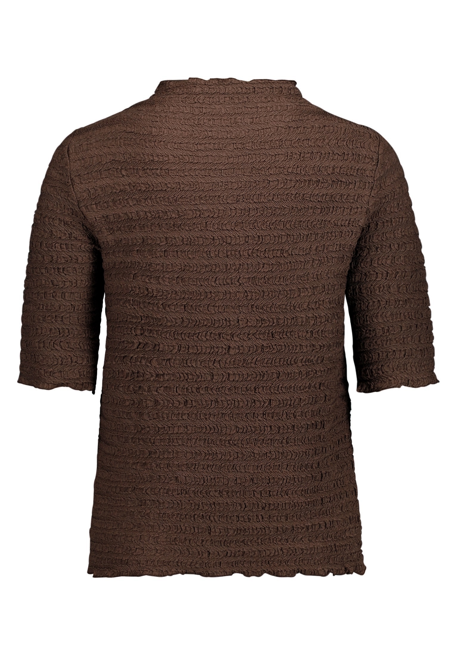 Betty Barclay Rundhalsshirt »Strukturshirt mit Stehkragen«