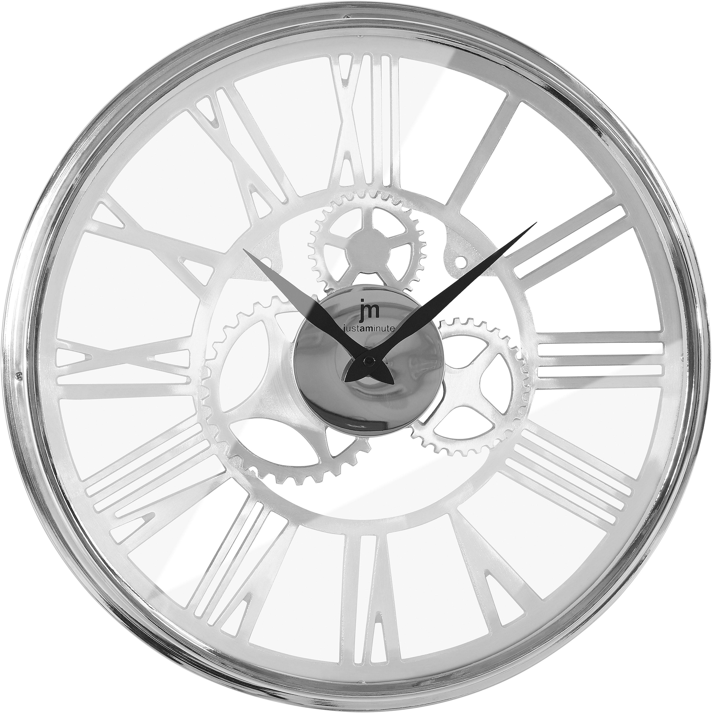 bequem cm, Ø kaufen Ziffern Lowell 45 Wanduhr, rund, römische