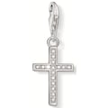 THOMAS SABO Charm-Einhänger »Kreuz, 0049-051-14«, mit Zirkonia
