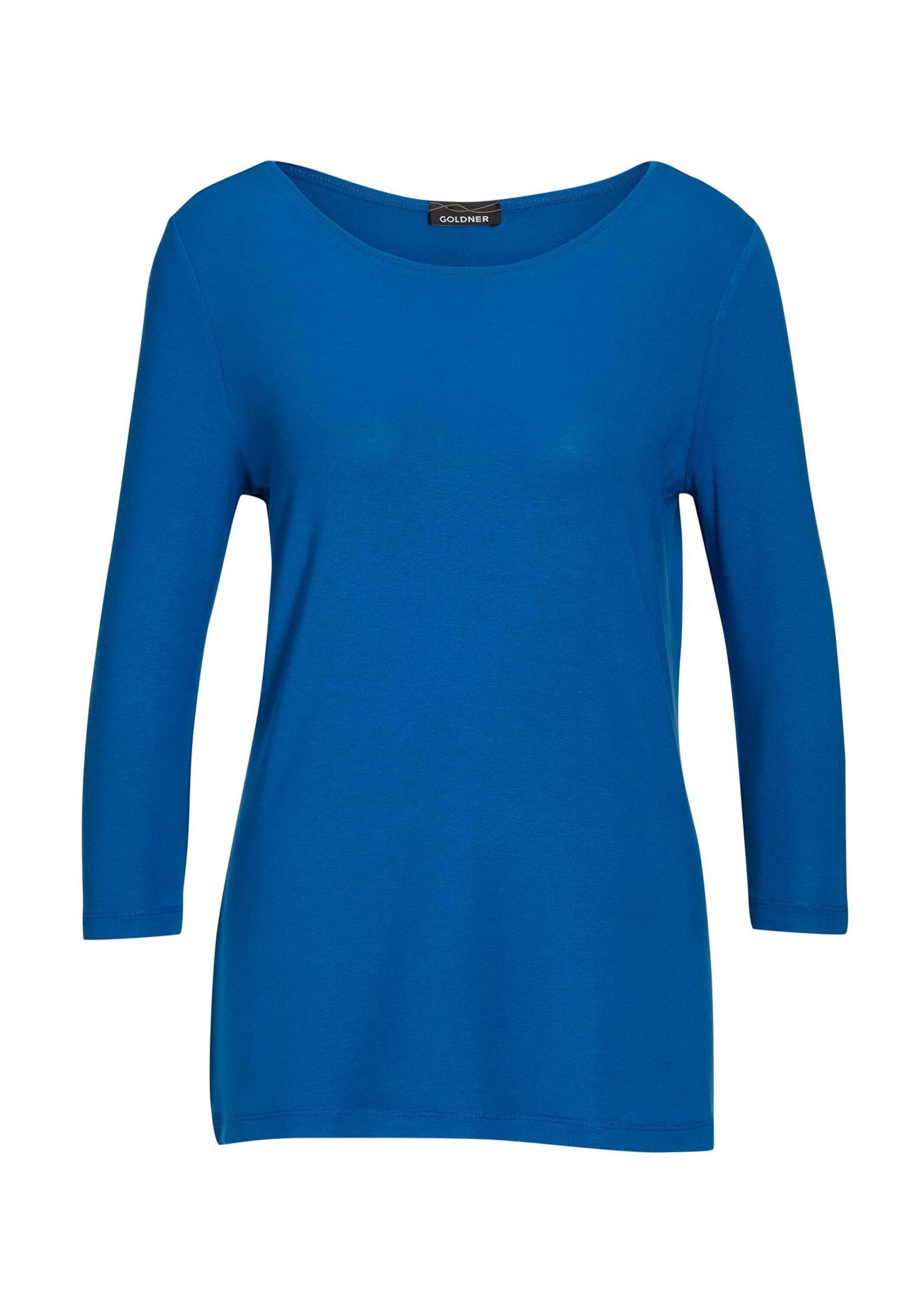 GOLDNER 3/4-Arm-Shirt »Trageangenehmes Viskoseshirt mit Elasthan«