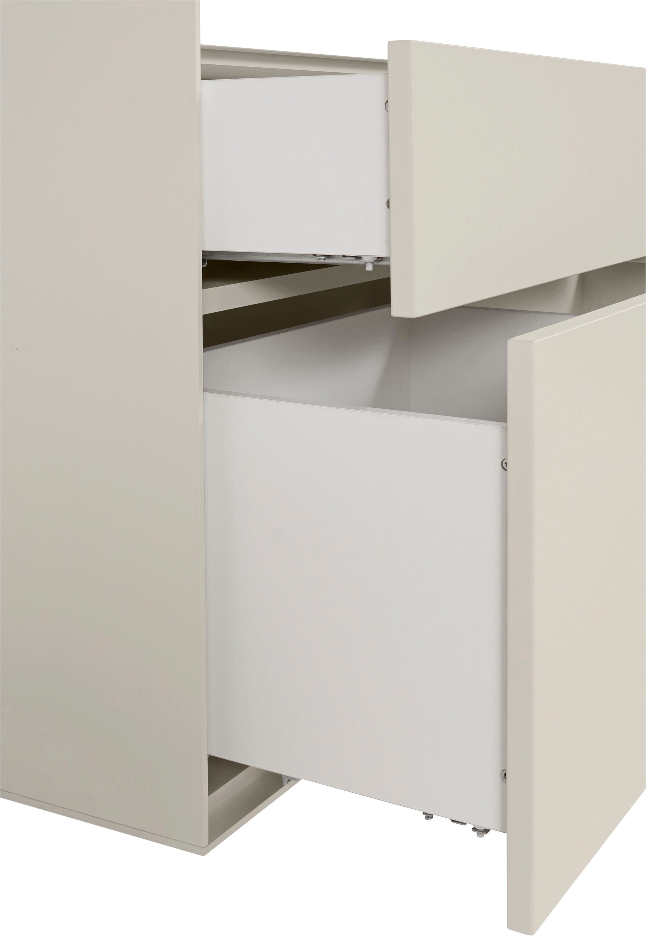 LeGer Home by Lena Gercke Sideboard »Essentials«, Breite: 112cm, MDF lackiert, Push-to-open-Funktion