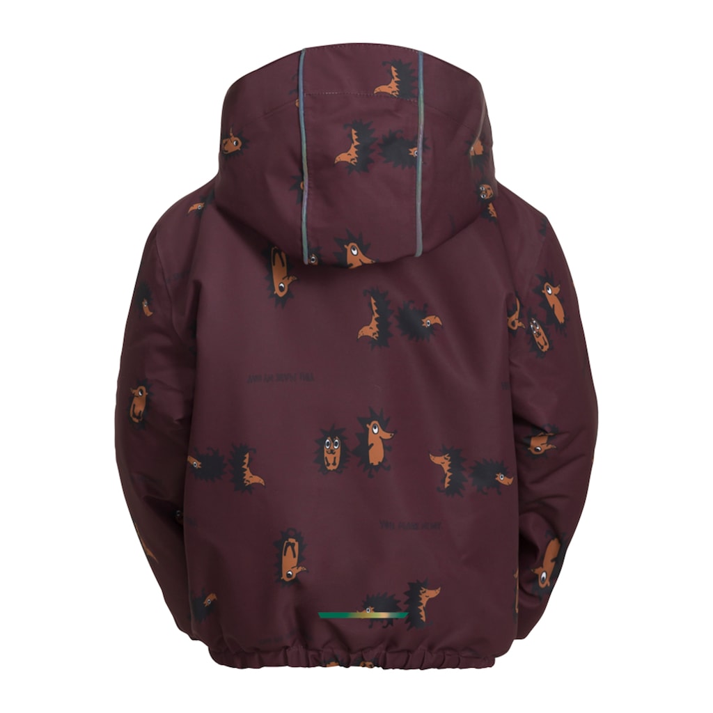 Jack Wolfskin Funktionsjacke »GLEELY 2L INS PRINT JKT K«, mit Kapuze