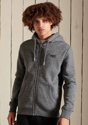 Superdry Kapuzensweatjacke »VINTAGE LOGO EMB ZIPHOOD BB NO« kaufen
