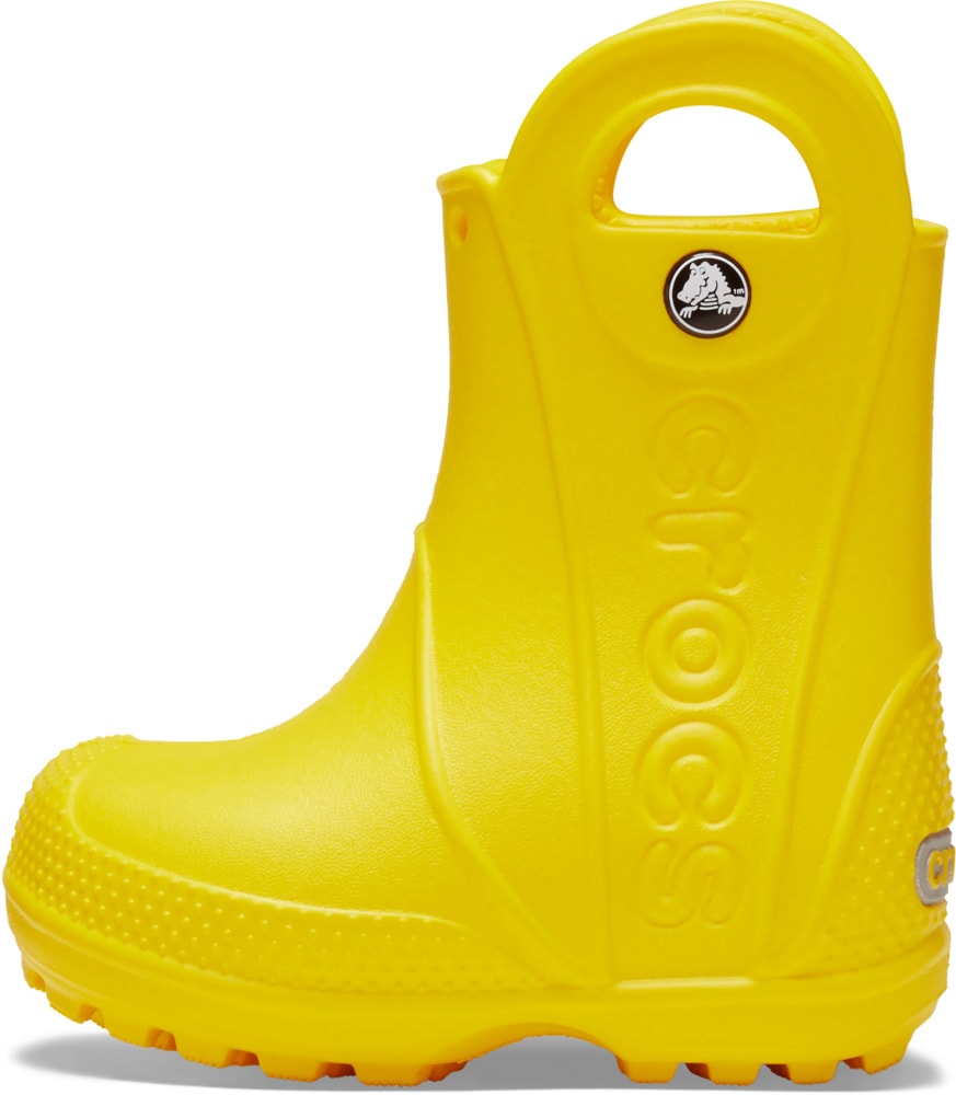 Crocs Gummistiefel »Toddler Handle It Rain Boot«  Regenstiefel, Matschstiefel mit reflektierenden Logos