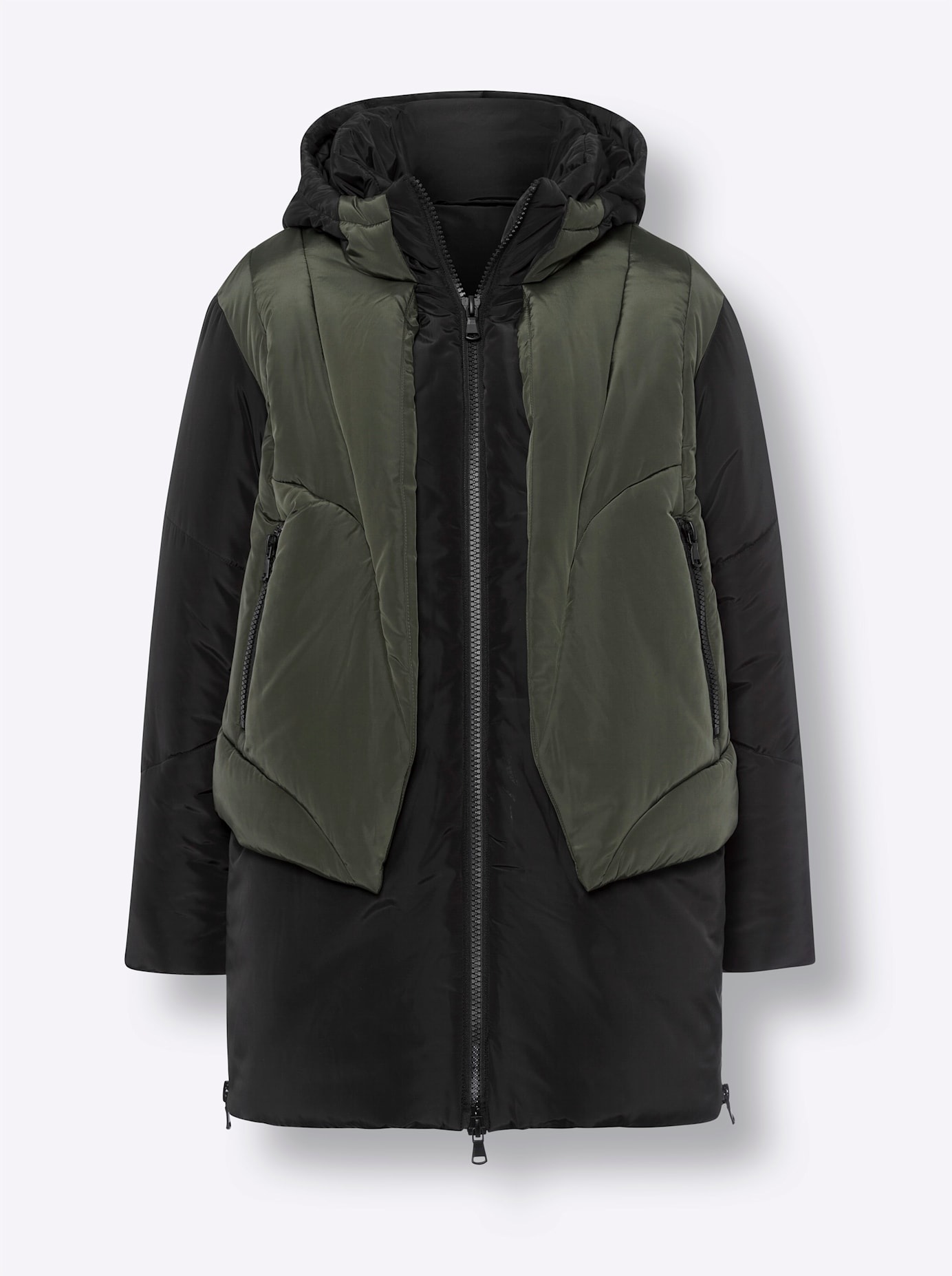 heine Outdoorjacke, mit Kapuze