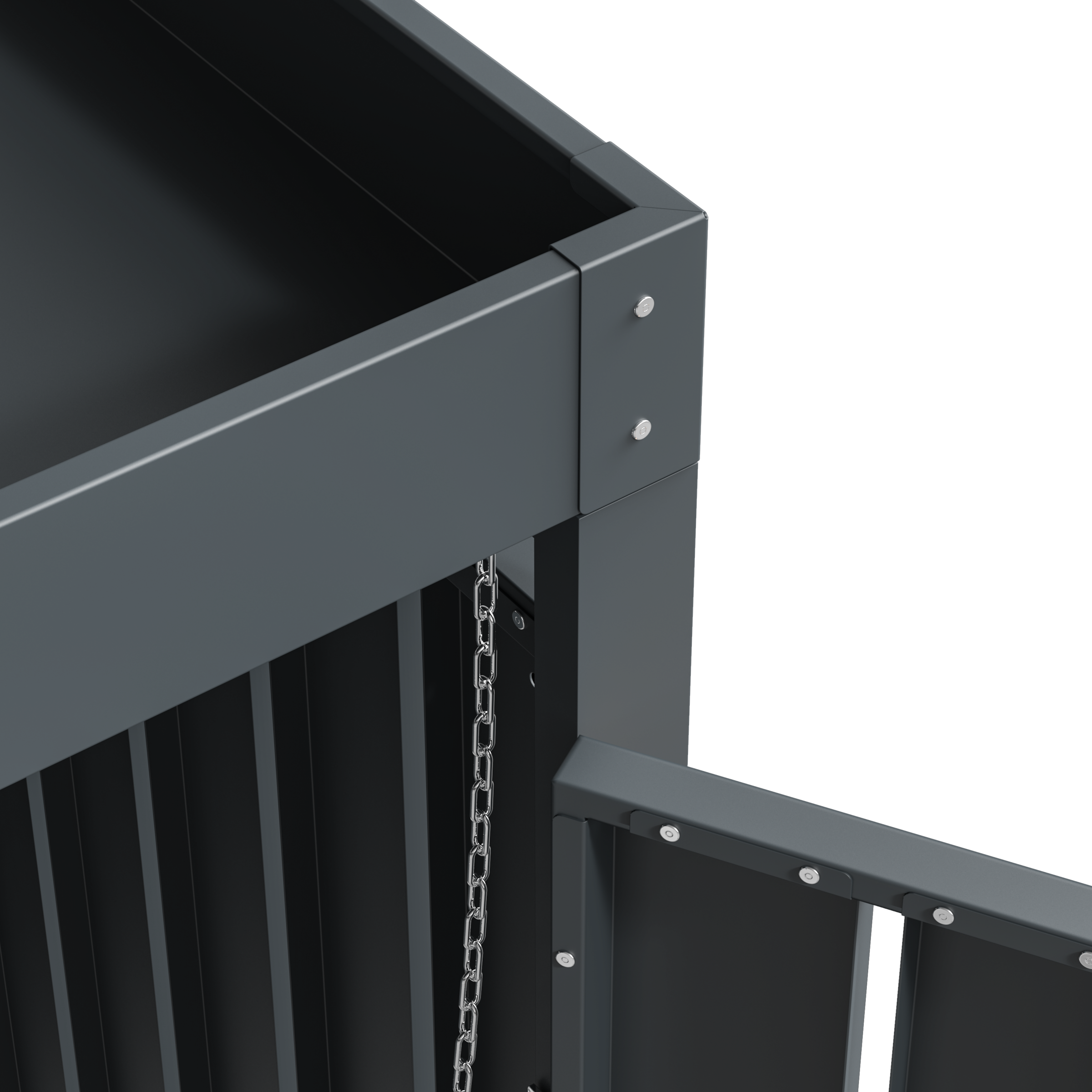 WESTMANN Mülltonnenbox »Planta« Platz für 5 Mülltonnen je 240 L, BxHxT: 332x84x124,5 cm