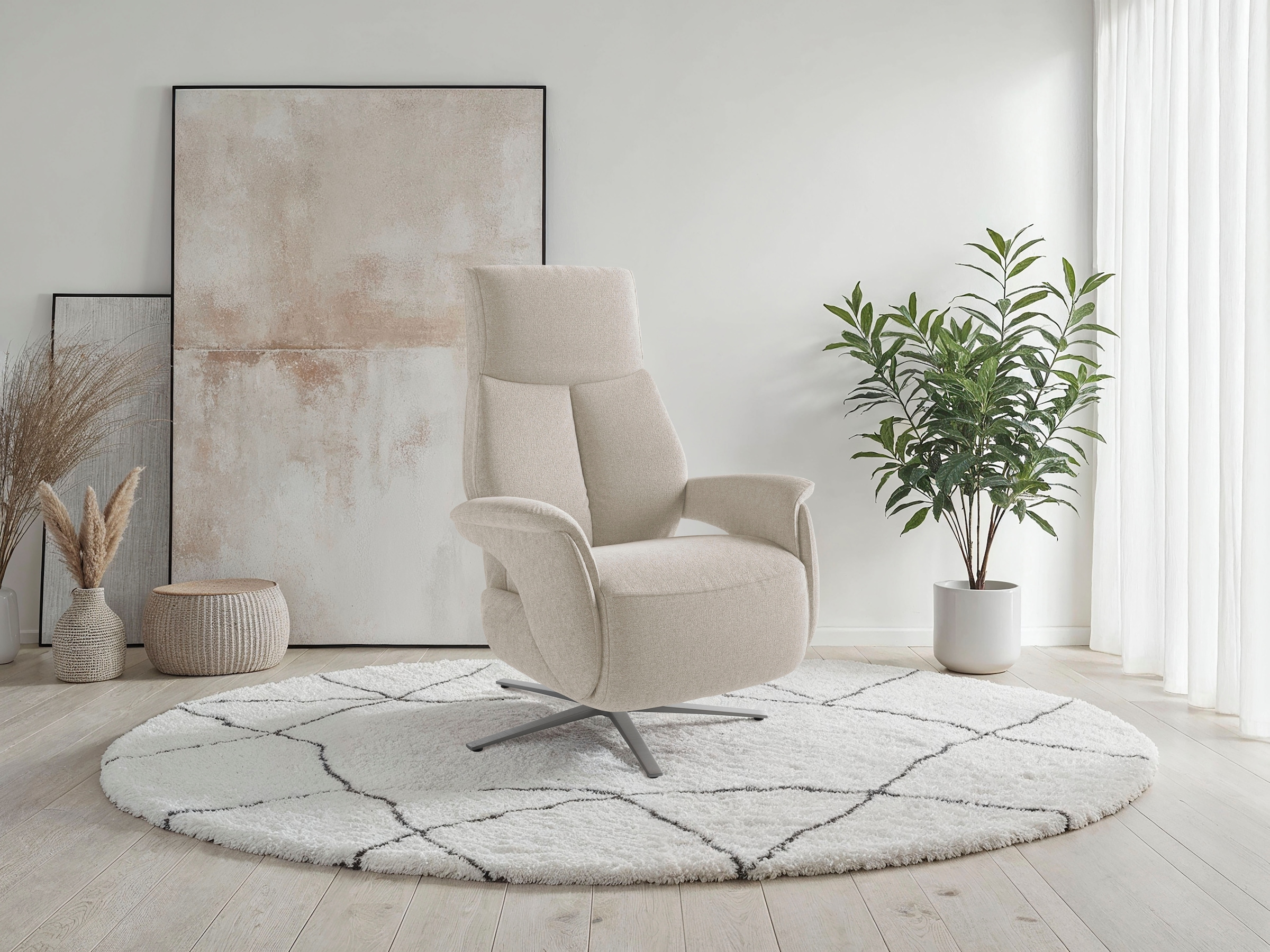 sit&more TV-Sessel »TV Lazy« zur Auswahl mit Herz-Waage-Position