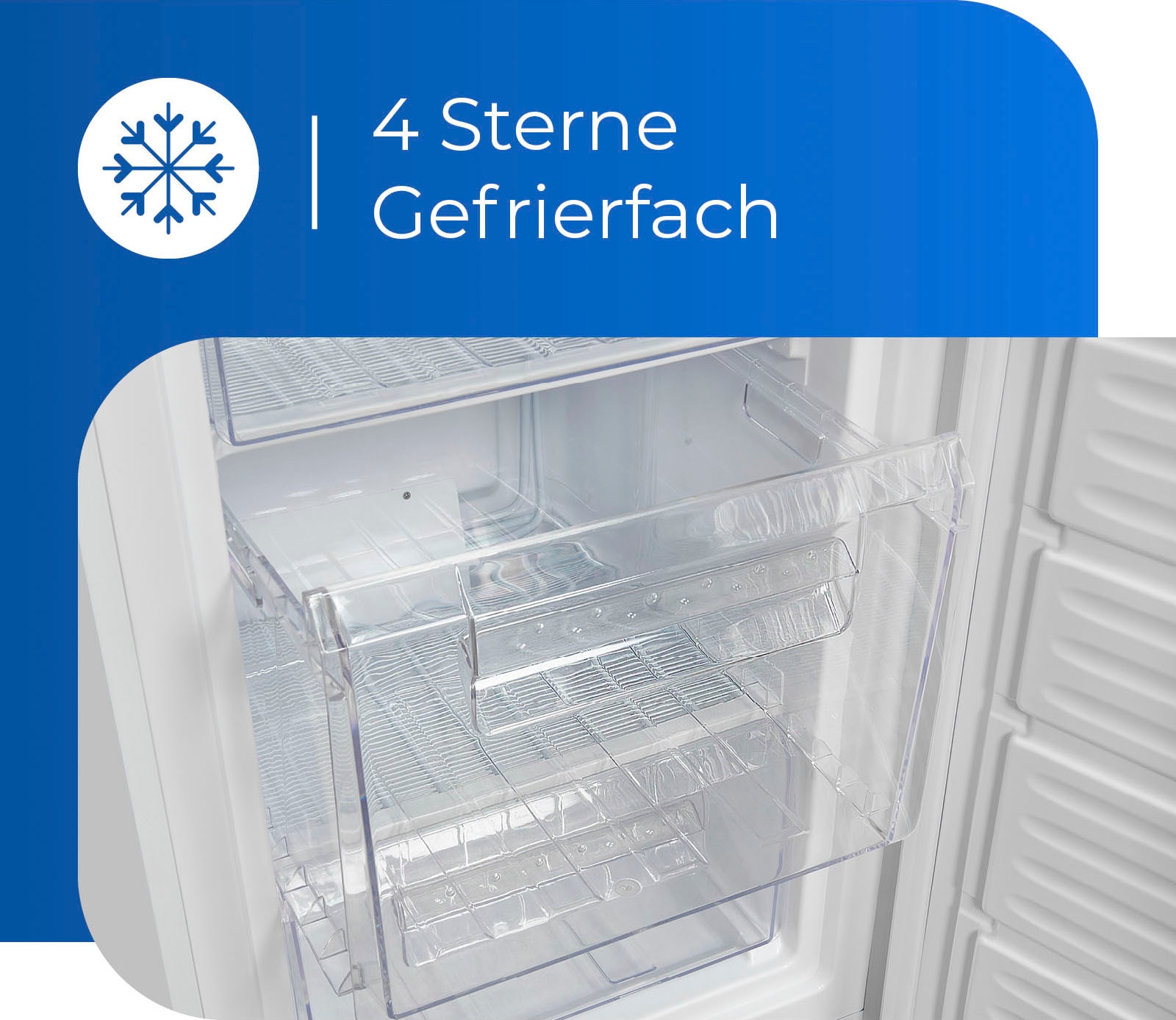 exquisit Gefrierschrank »GS280-H-040E«, 173 cm hoch, 60 cm breit, 242 L Volumen, 4 Sterne Gefrieren