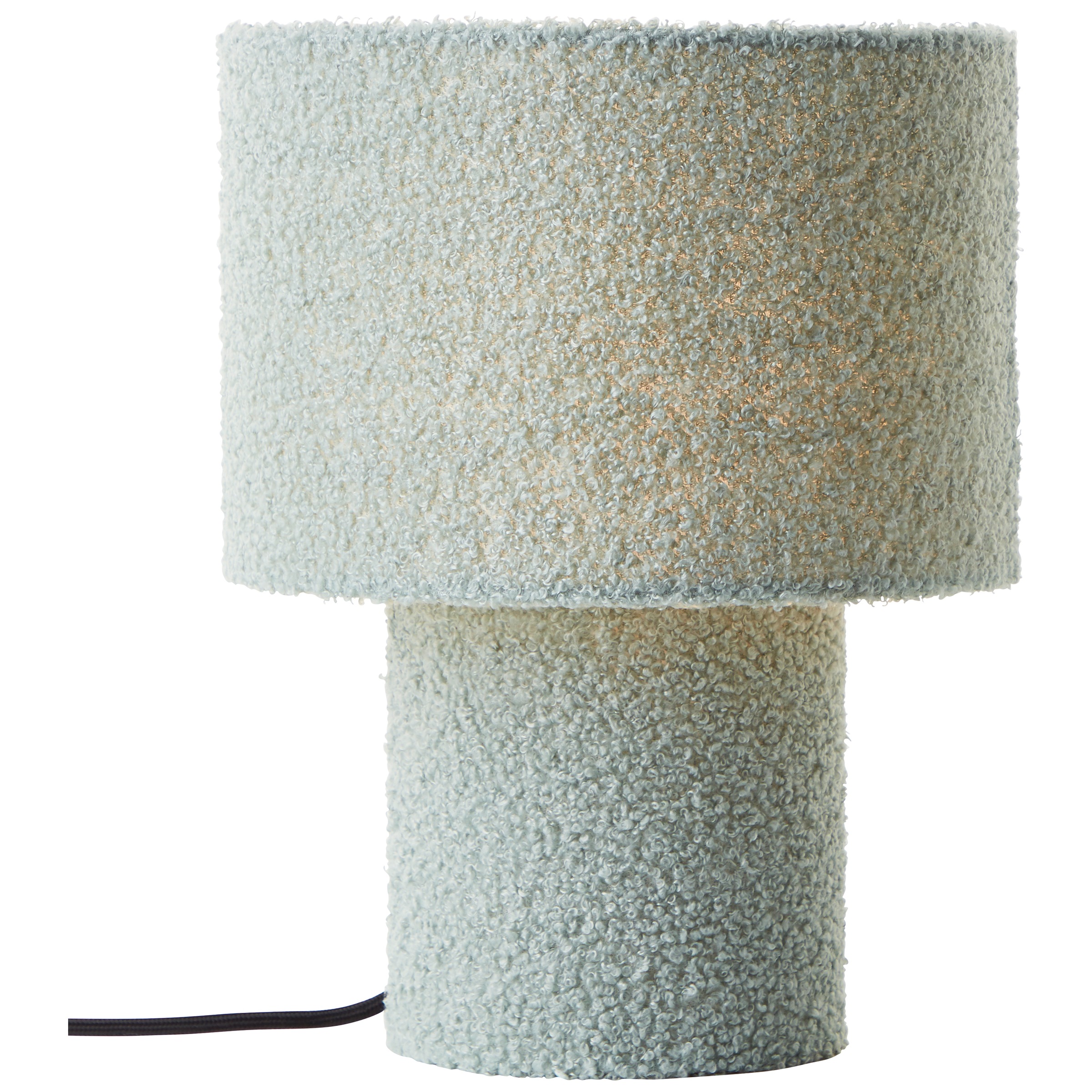 Brilliant Tischleuchte »Teddy«, 1 flammig, Leuchtmittel E27 | ohne Leuchtmittel, flauschiger Teddystoff, 30 x 23 cm, E27, Textil