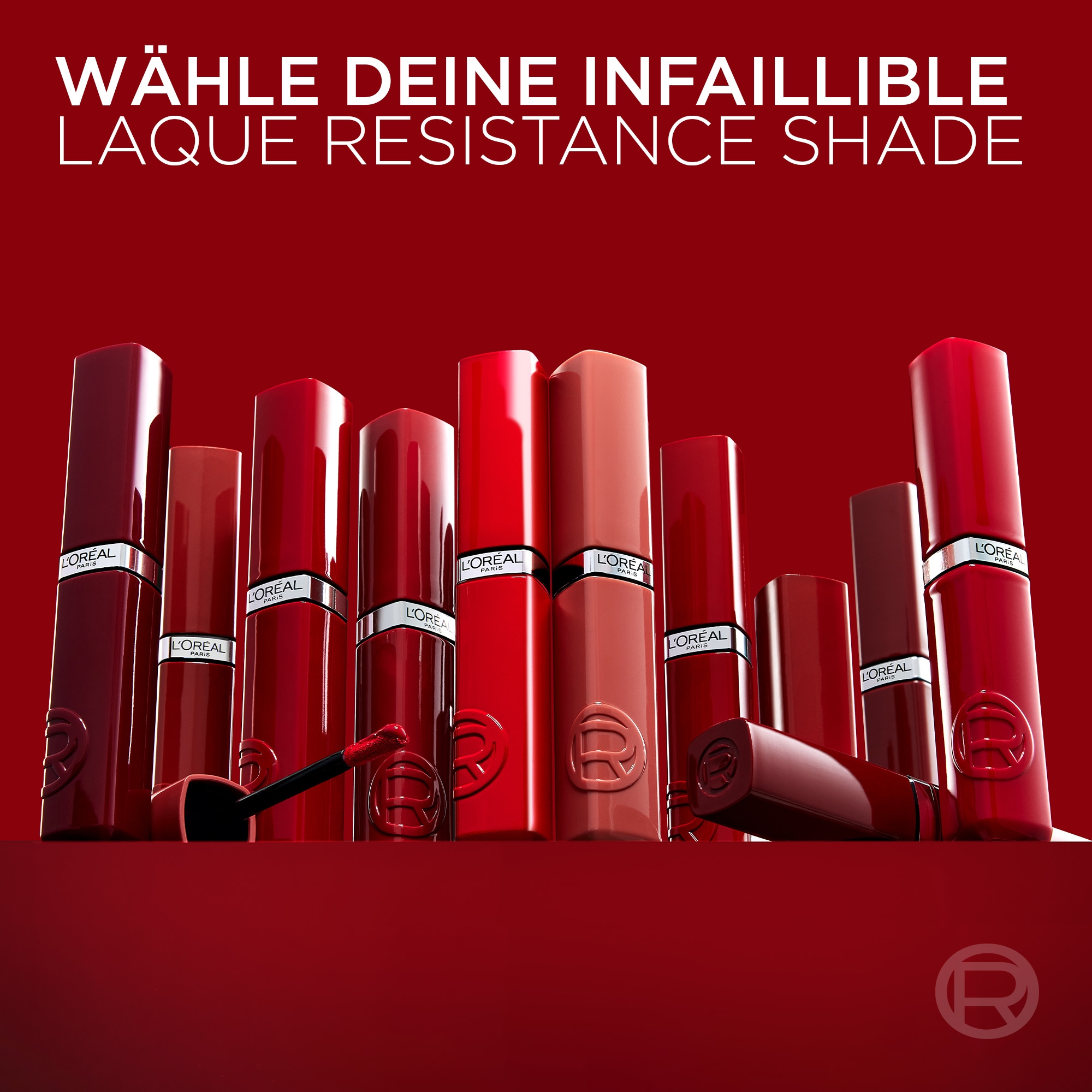 L'ORÉAL PARIS Lippenstift »L'Oréal Paris Infaillible Laque Resistance«