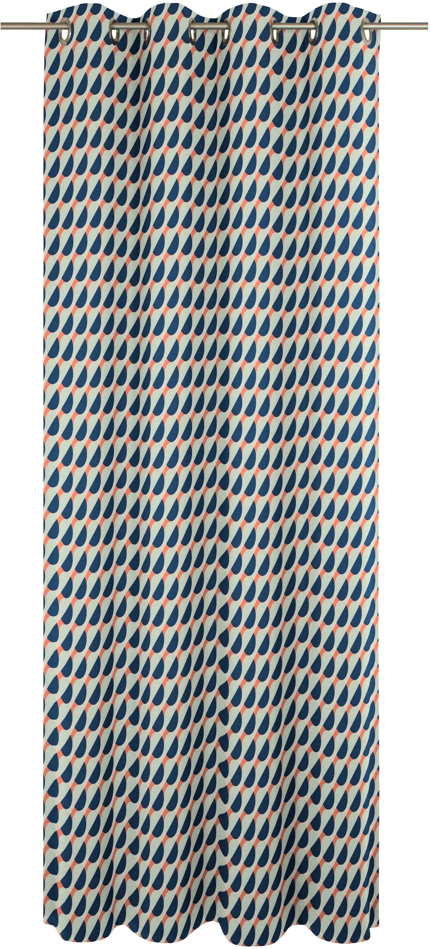 Adam Vorhang »Circles« Ösen 1 Stk. tlg. aus 100% Bio-Baumwolle