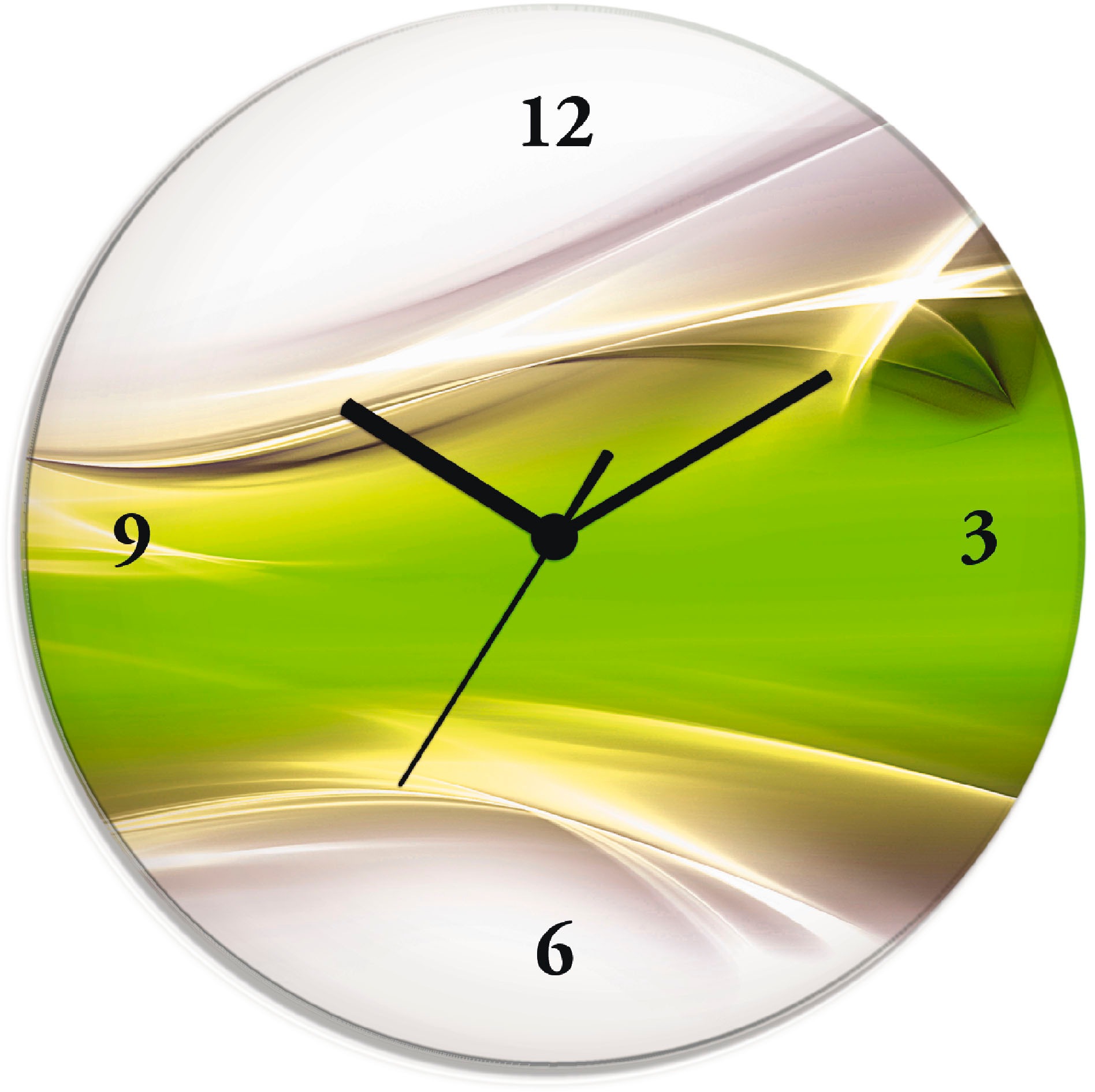 Artland Wanduhr »Kreatives Element«, wahlweise mit Quarz- oder Funhuhrwerk, lautlos... kaufen