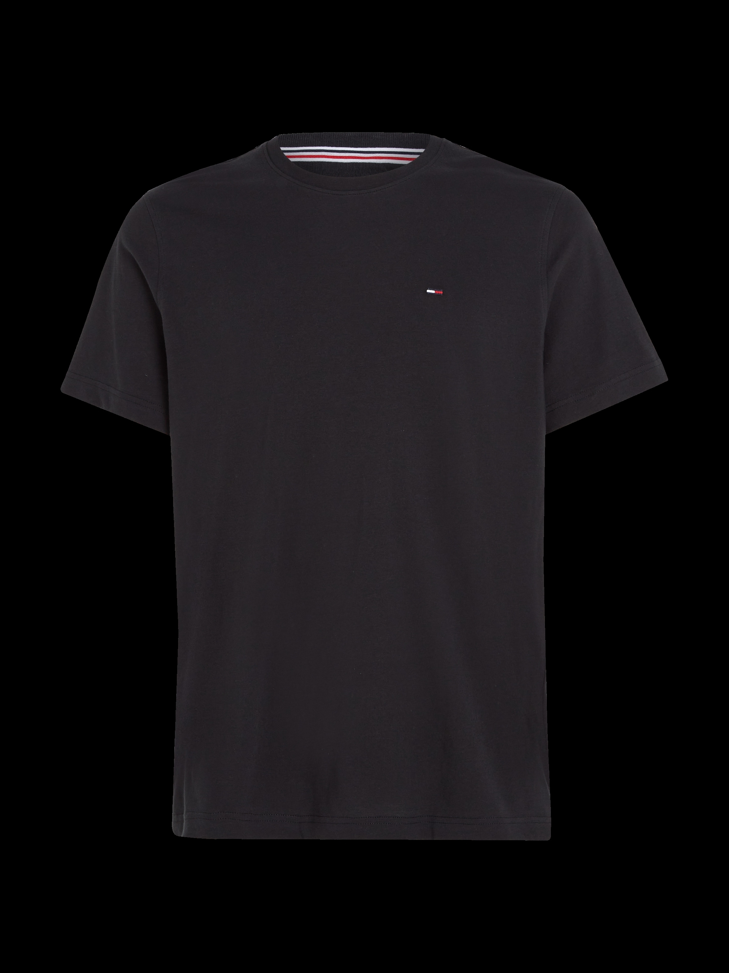 Tommy Jeans T-Shirt »TJM ESSENTIAL SOLID TEE«, Regular Fit mit Rundhalsausschnitt und dezenter Logo-Flag