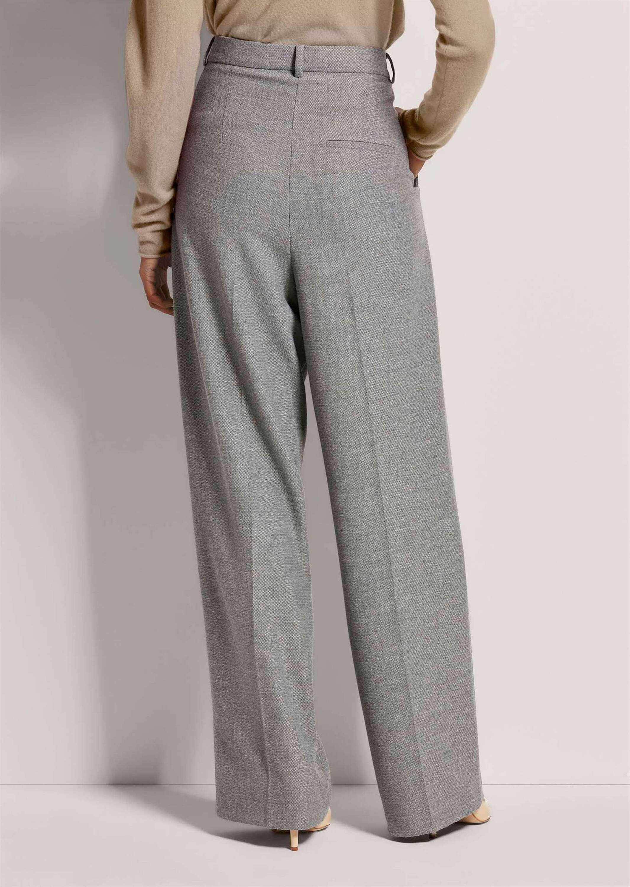MADELEINE Bundfaltenhose »Palazzohose Weite Bundfaltenhose mit Formbund«