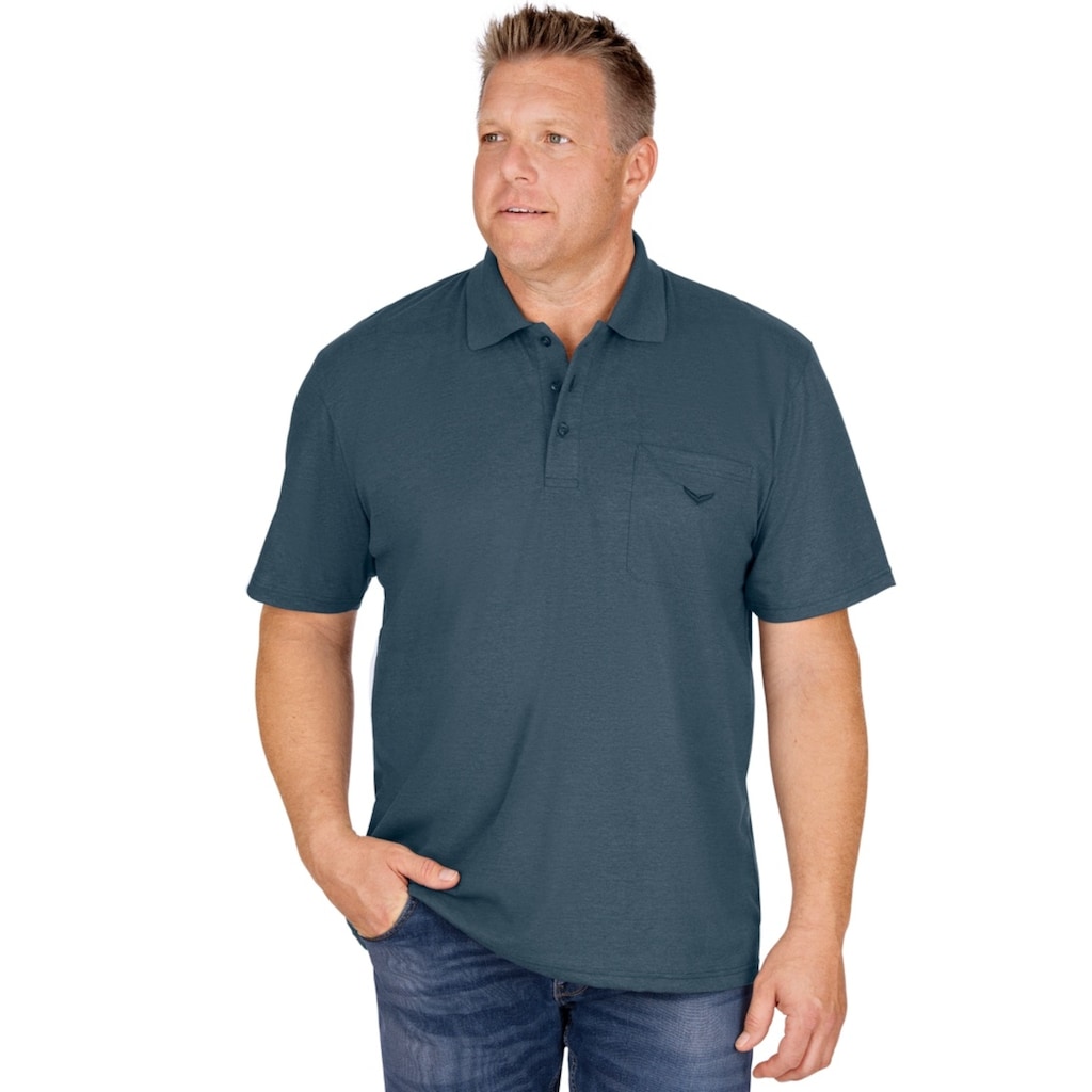 Trigema Poloshirt »TRIGEMA Poloshirt aus Single-Jersey«, (1 tlg.)