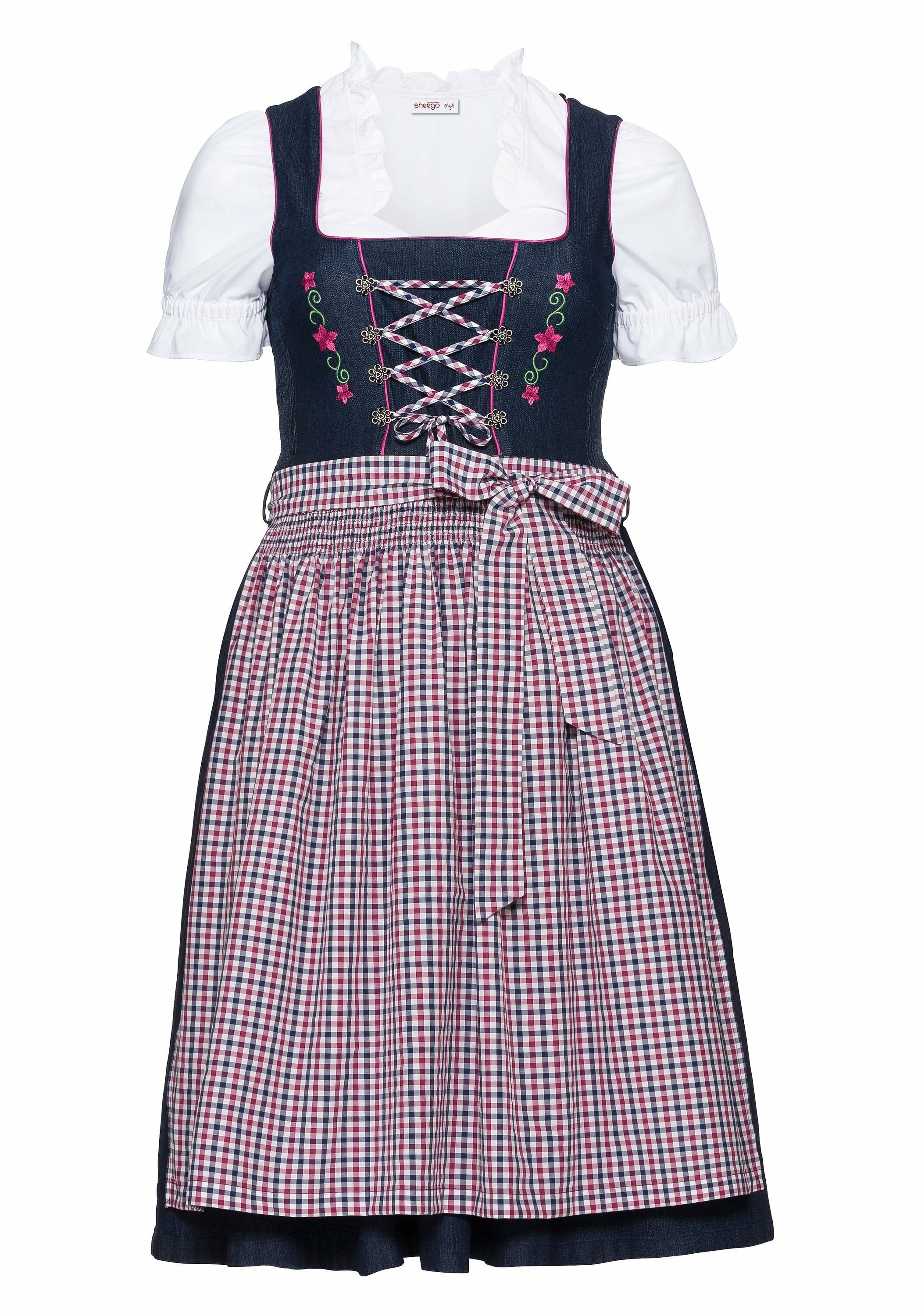 Sheego Dirndl »Dirndl mit Schürze 2tlg«, mit Schürze 2tlg