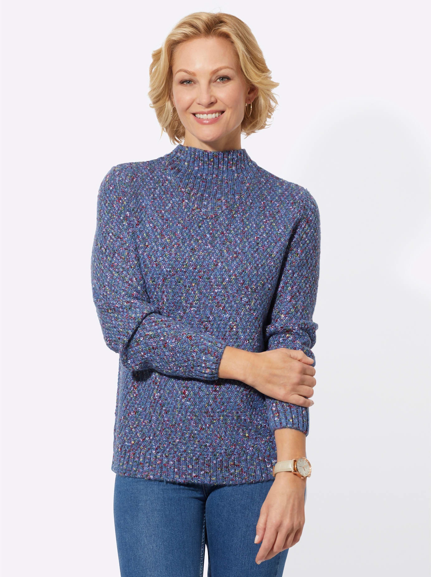 Classic Basics Stehkragenpullover »Pullover«