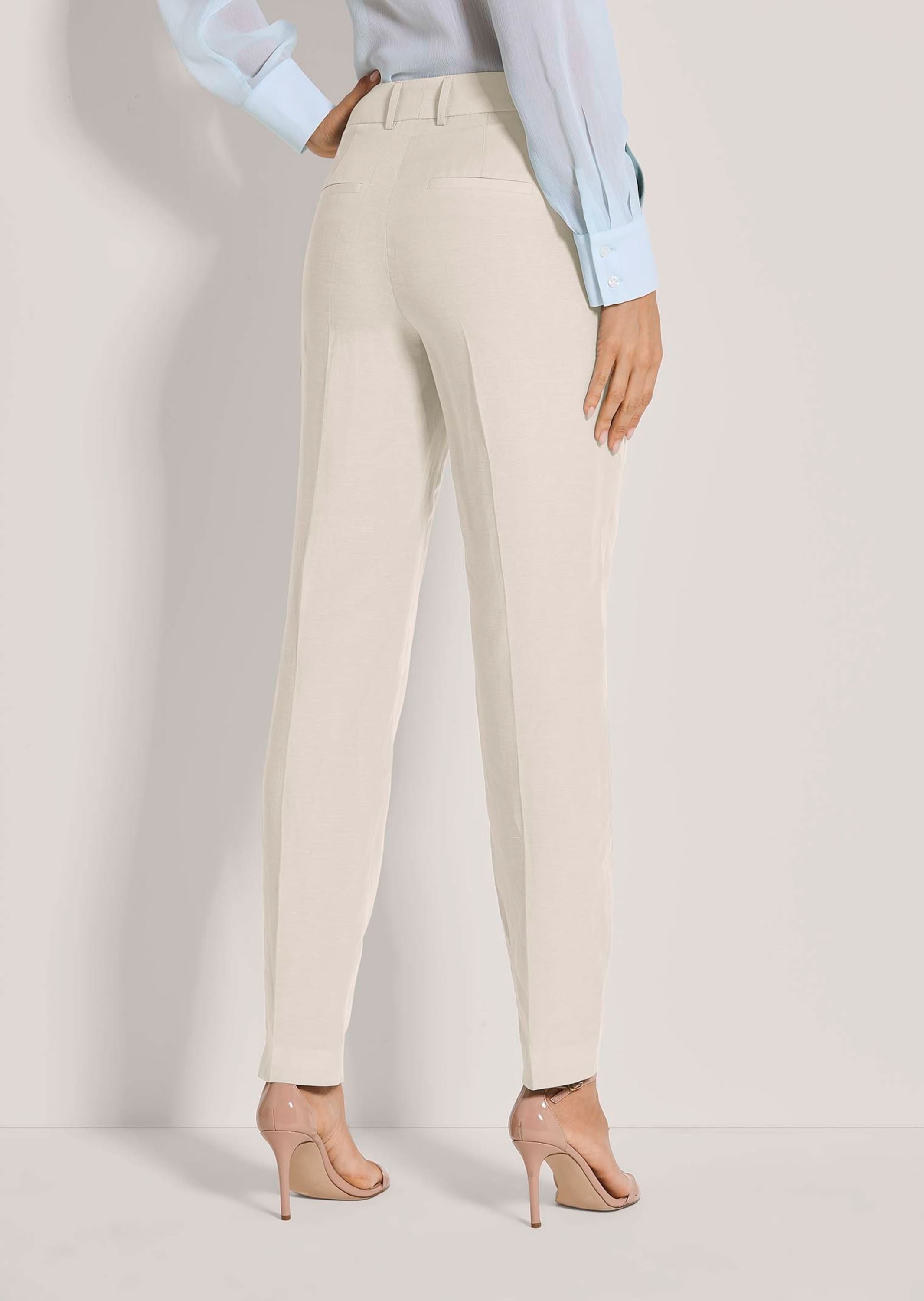 MADELEINE Bügelfaltenhose »Stoffhose Elegante Bügelfaltenhose mit Formbund«