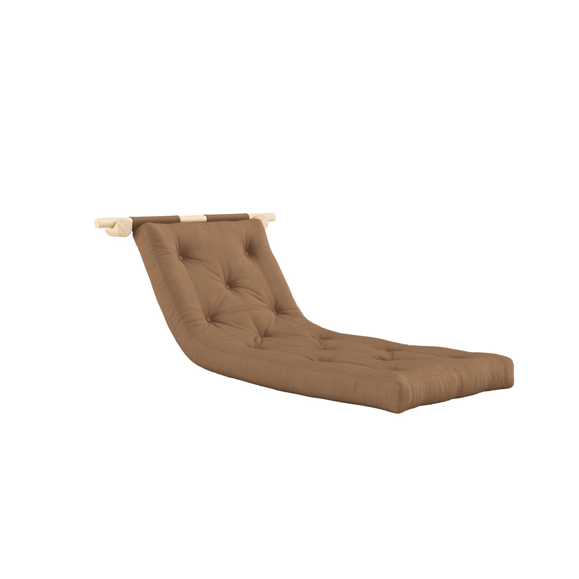 Karup Design Schlafsofa »Hooked Sofa Bed / Sleeper Chair – Sitz- oder Schlafplatz, platzsparend«, Futonmatratze inkl. Halterungsset aus FSC®-zertifiziertem Massivholz