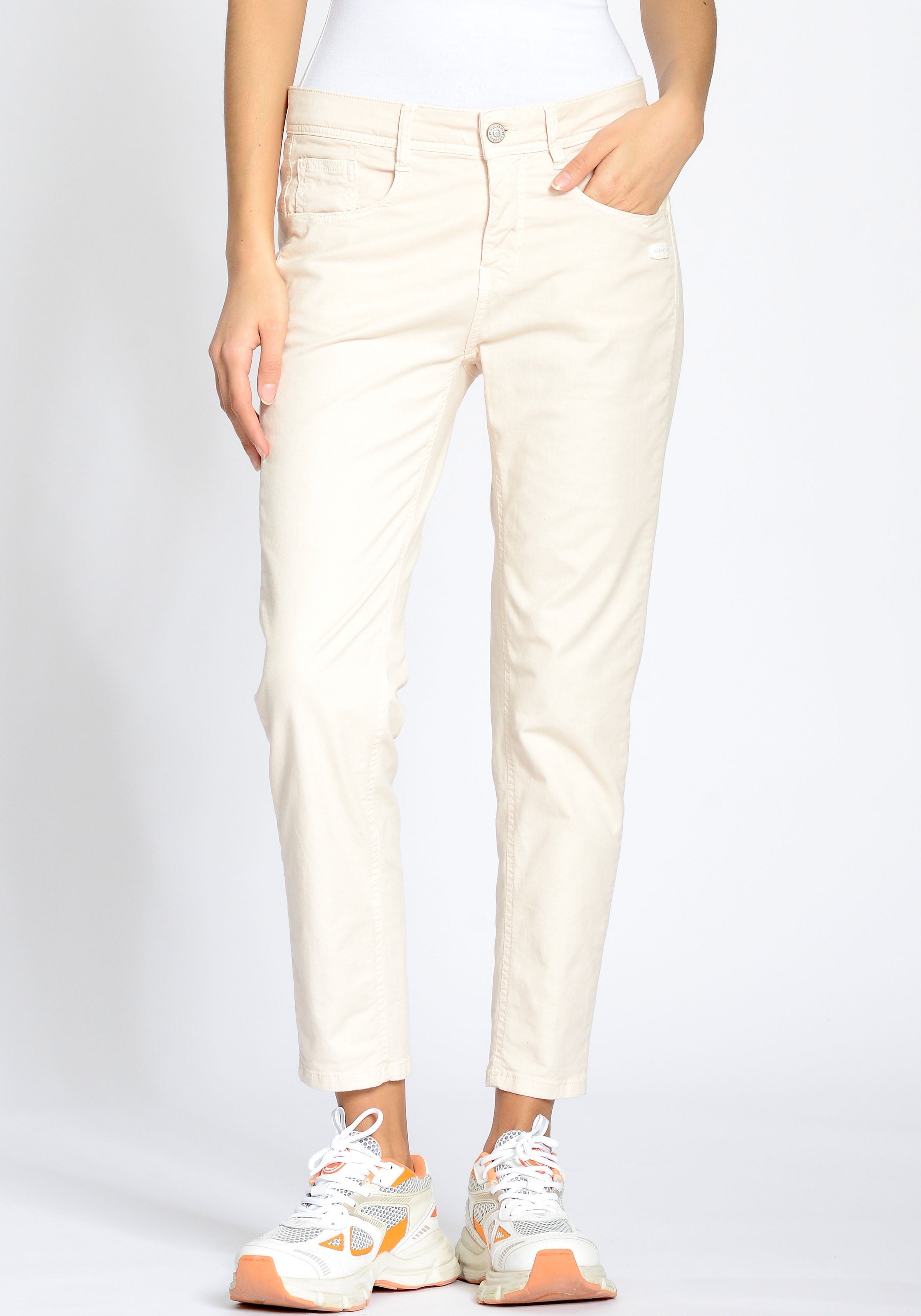 5-Pocket-Hose »94AMELIE CROPPED«, mit doppelter Passe und doppelter, rechter Gesäßtasche