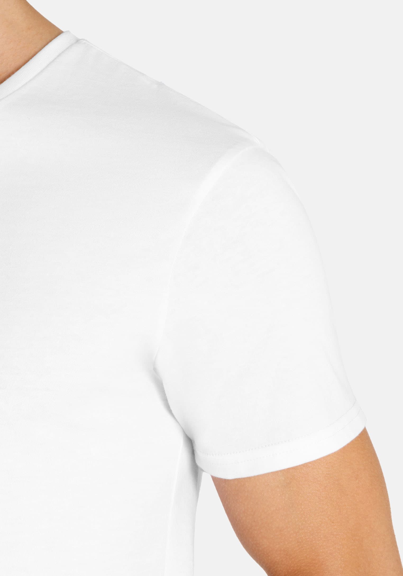 Camano T-Shirt »comfort«, (2er Pack), mit V-Ausschnitt