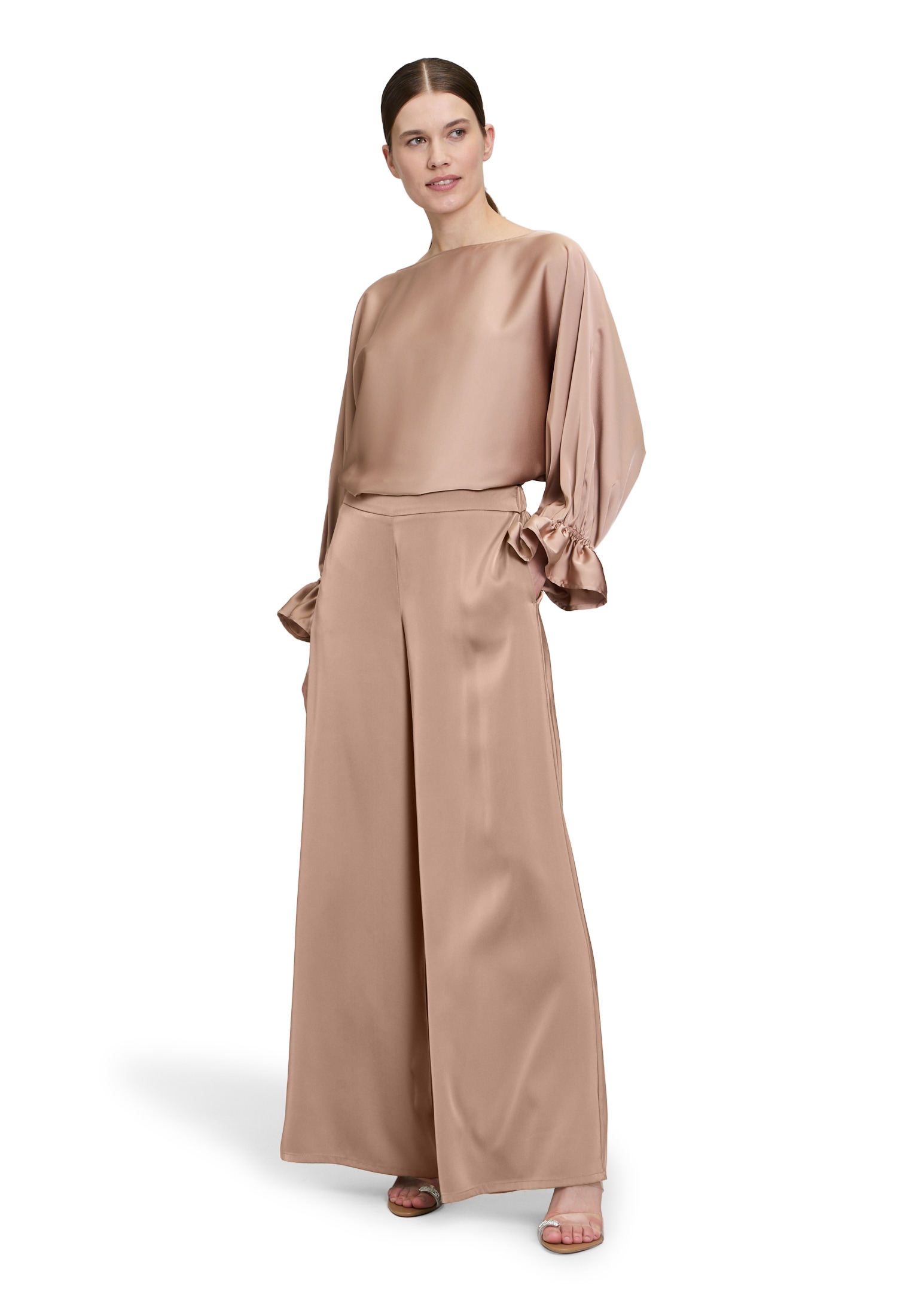 Vera Mont Satinbluse »Satin-Bluse mit Fledermausärmeln«