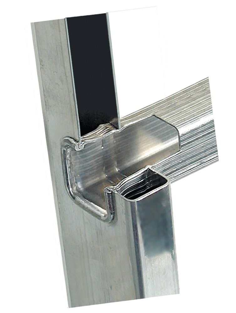 KRAUSE Schiebeleiter »Seilzugleiter Robilo« Alu, 2x18 Sprossen, Arbeitshöhe ca. 980 cm