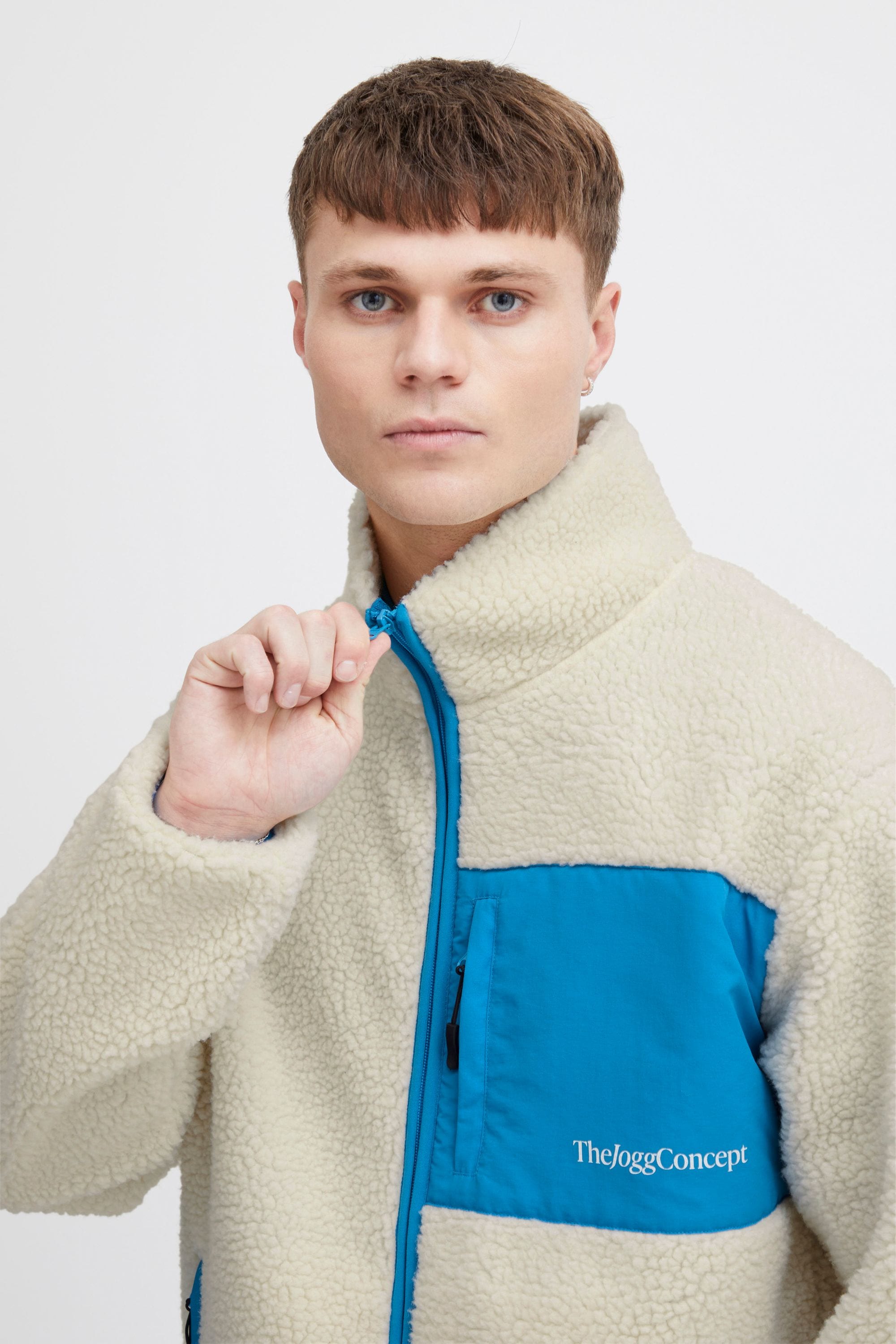 TheJoggConcept Fellimitatjacke »Fellimitatjacke JCMBerri«